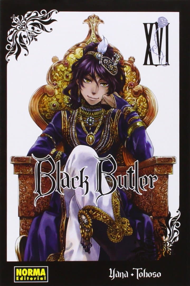 Portada de BLACK BUTLER 16
