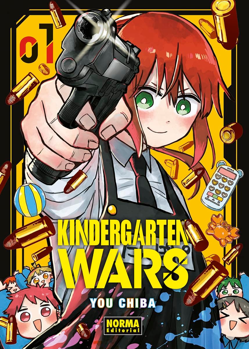 Portada de KINDERGARTEN WARS 01