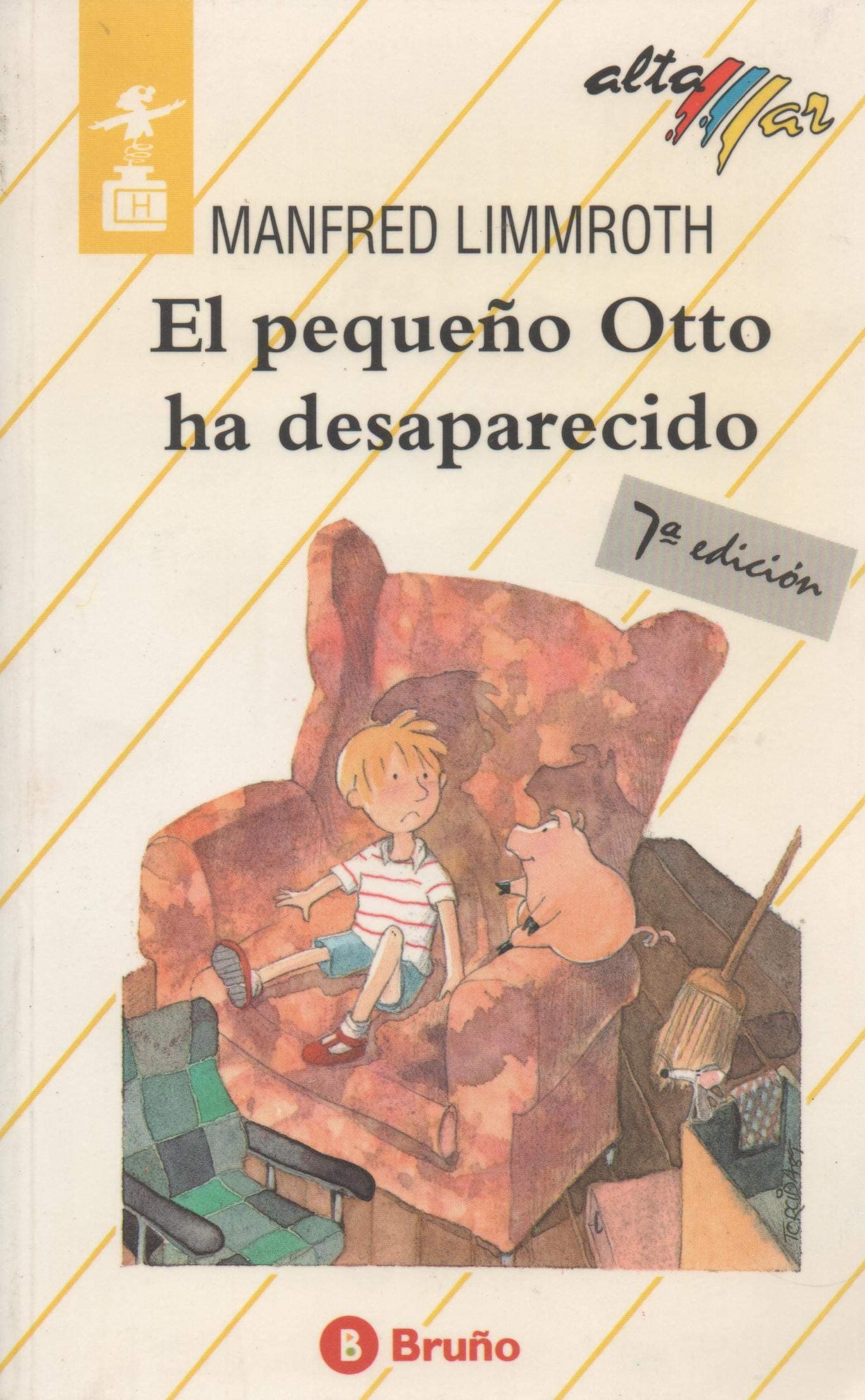 Portada de El Pequeno Otto Ha Desaparecido/Little Otto Is Missing