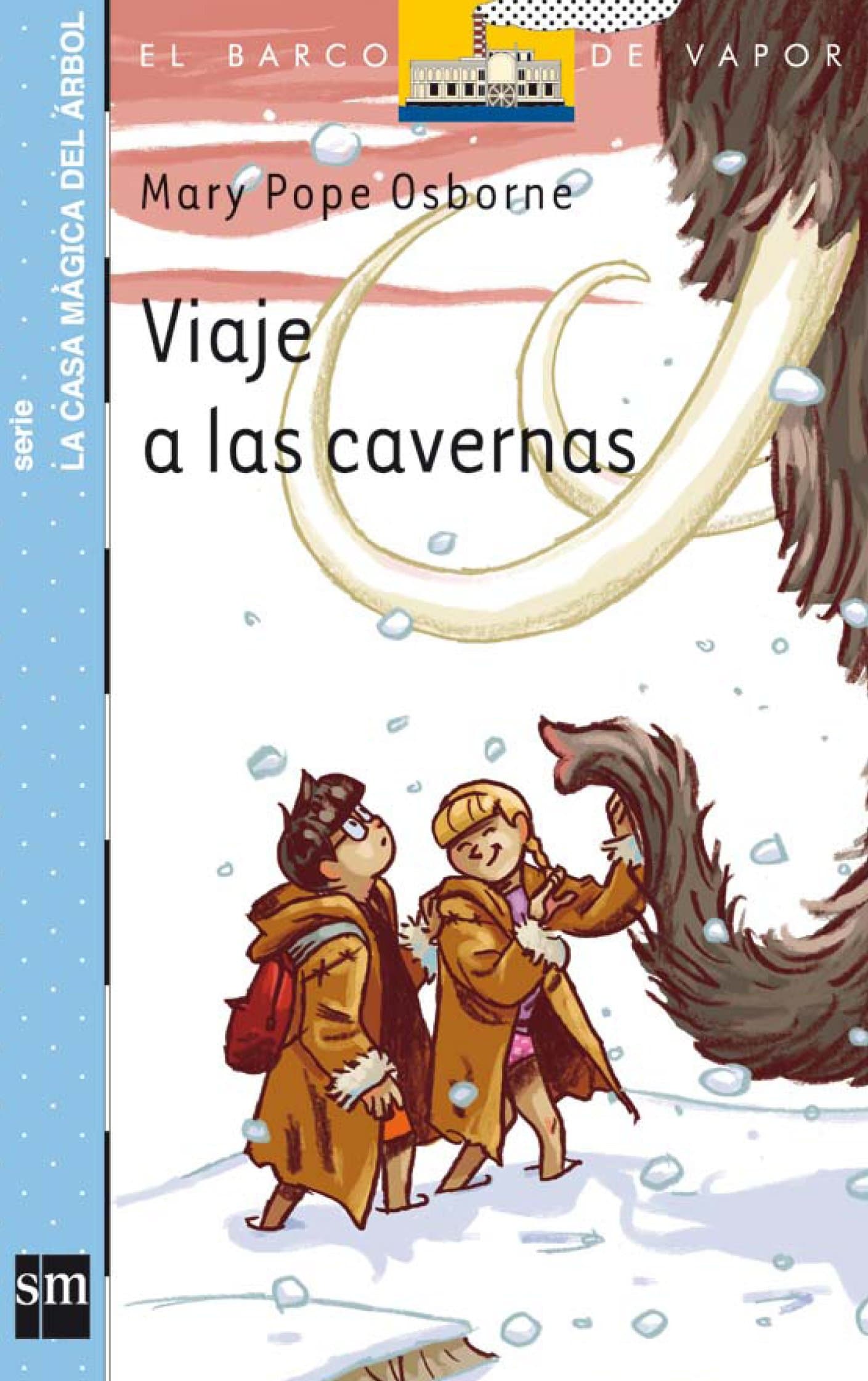 Portada de Viaje a las cavernas (El Barco de Vapor Azul)