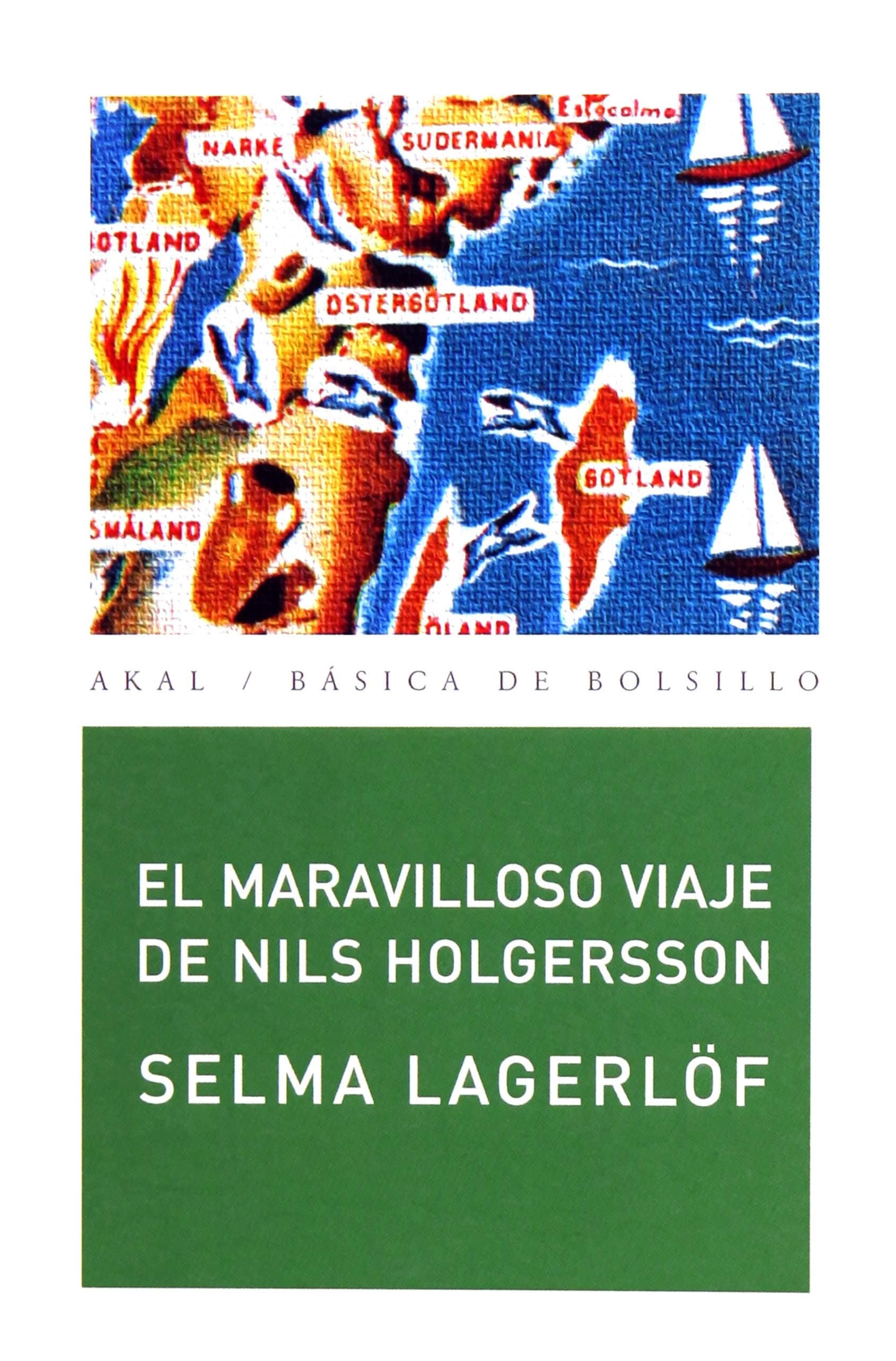 Portada de El maravilloso viaje De Nils Holgersson: 123 (Básica de Bolsillo)