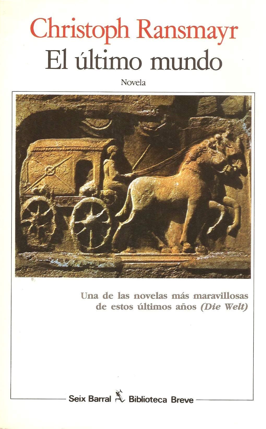 Portada de Ultimo mundo,el