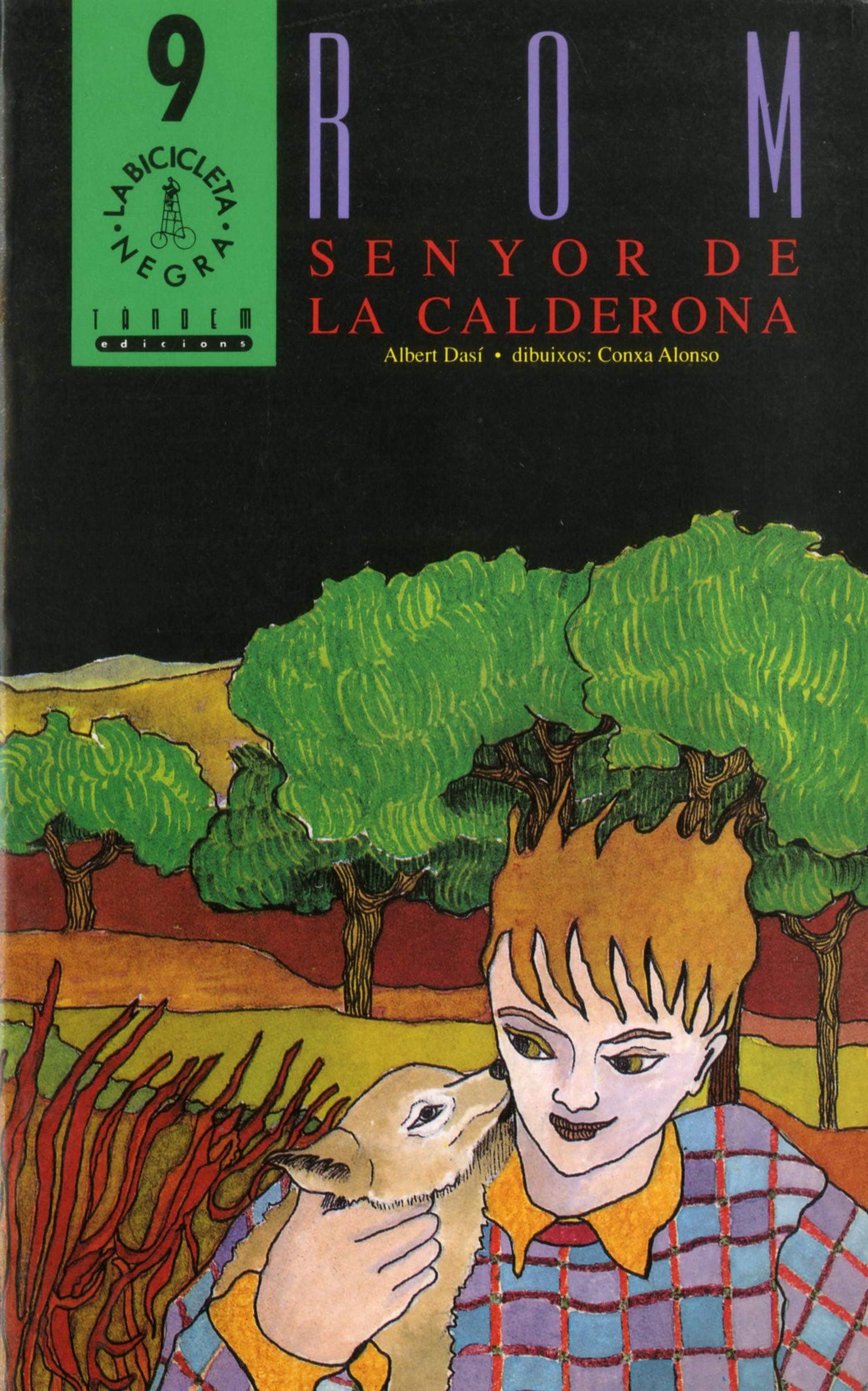 Portada de Rom, senyor de la Calderona: 9 (La bicicleta negra)