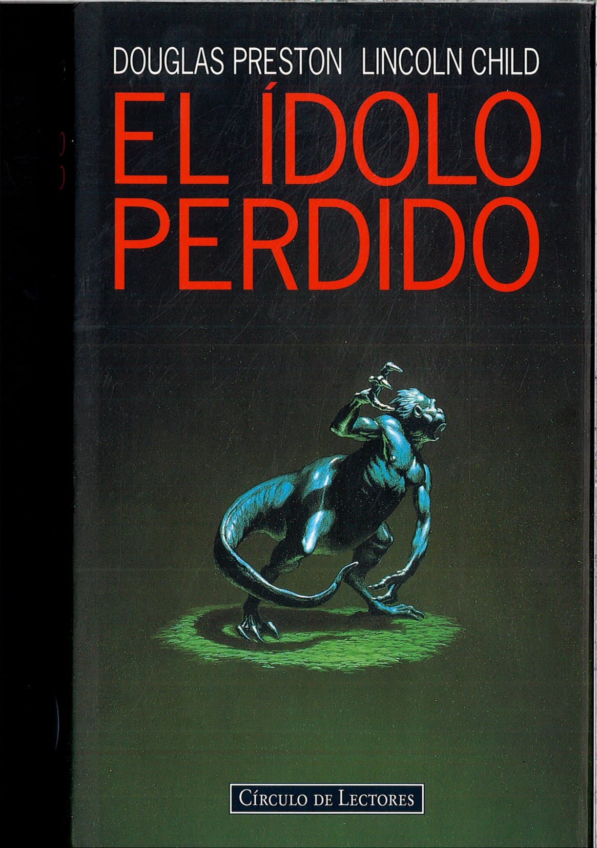 Portada de Idolo perdido, el
