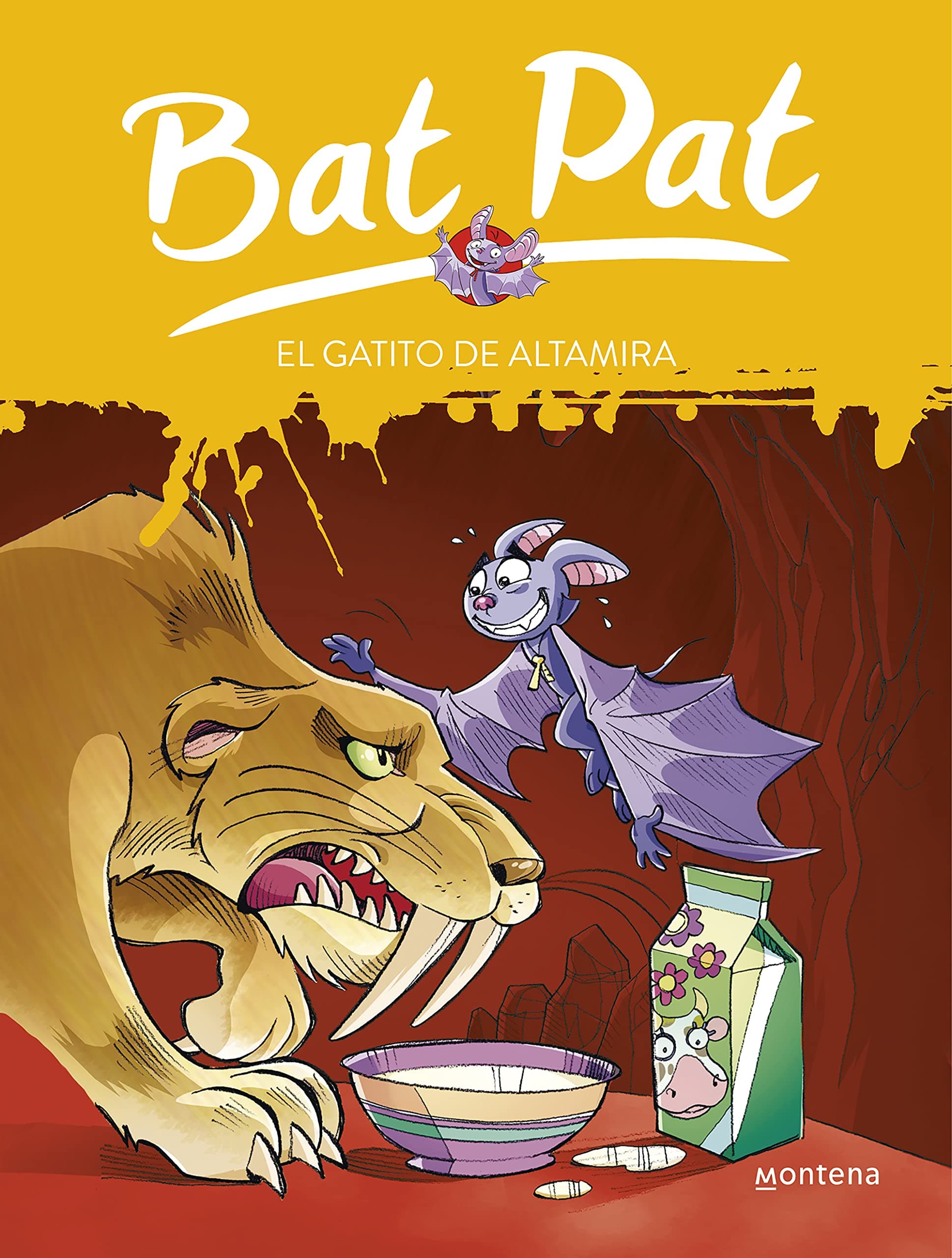 Portada de El gatito de Altamira (Serie Bat Pat 32)