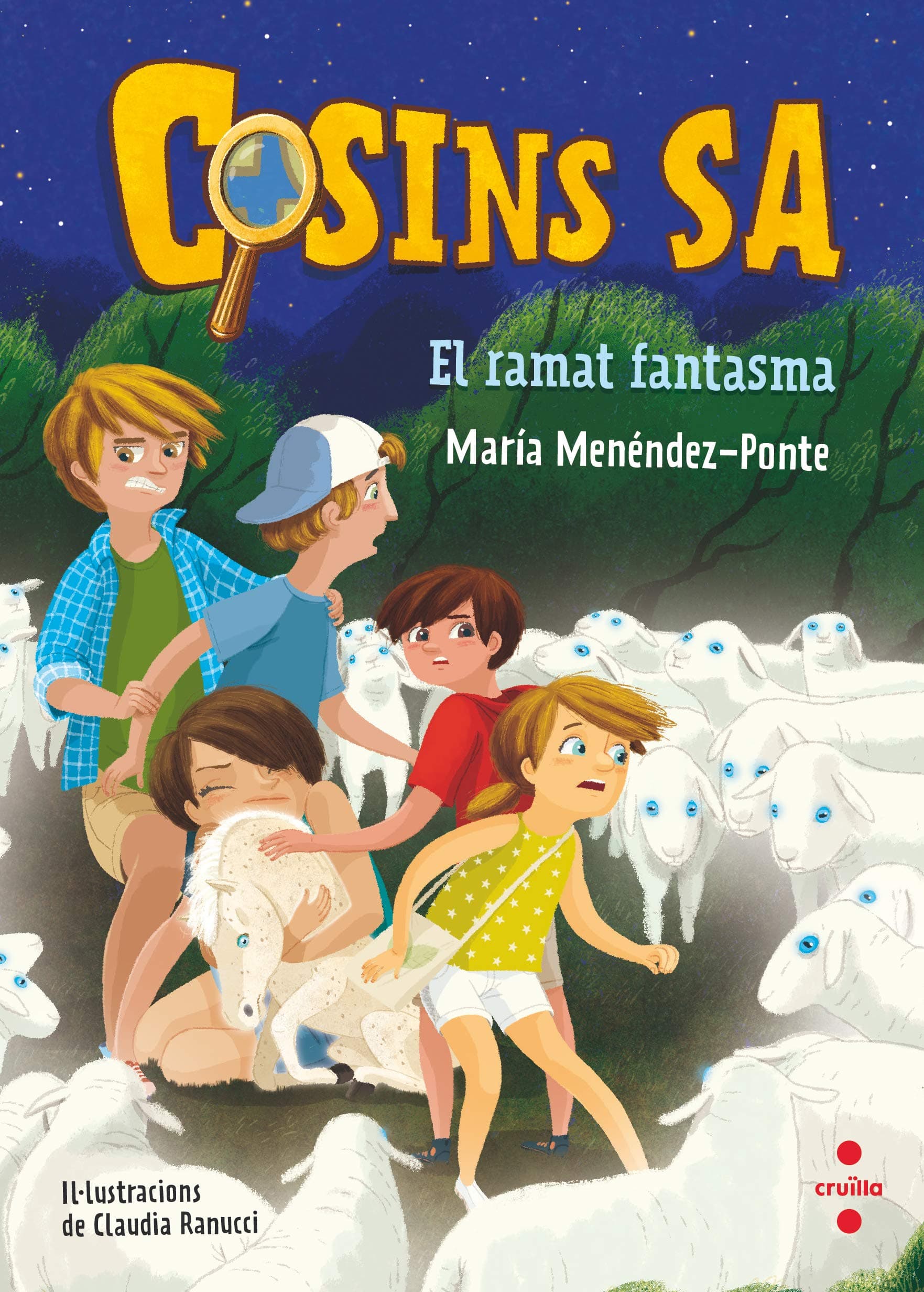 Portada de Cosins 4. El ramat fantasma (Cosins, S.A.)