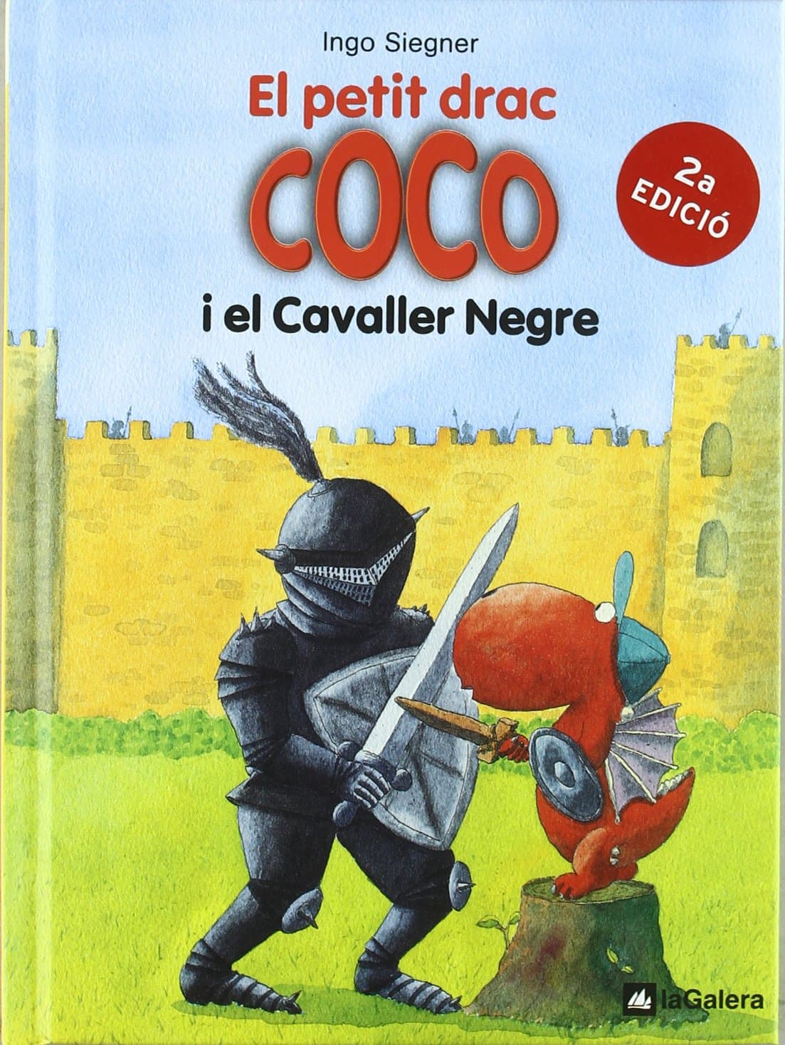 Portada de El petit drac Coco i el Cavaller Negre: 2