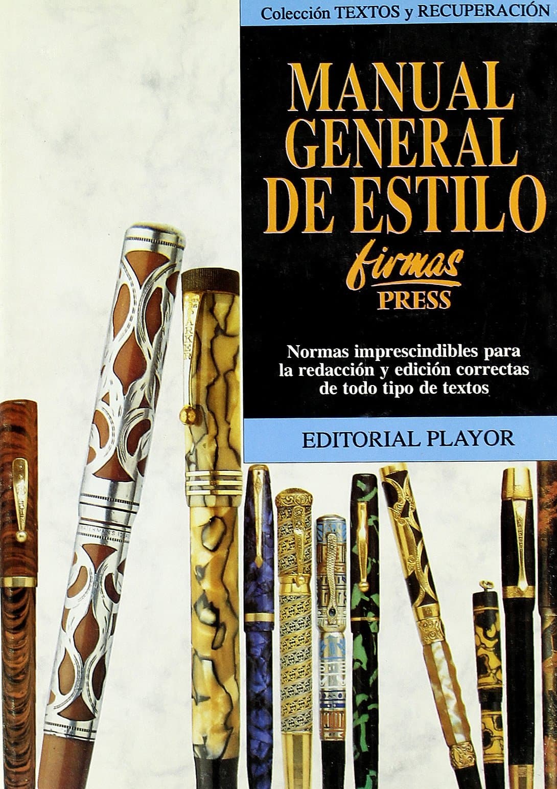 Portada de Manual general de estilo