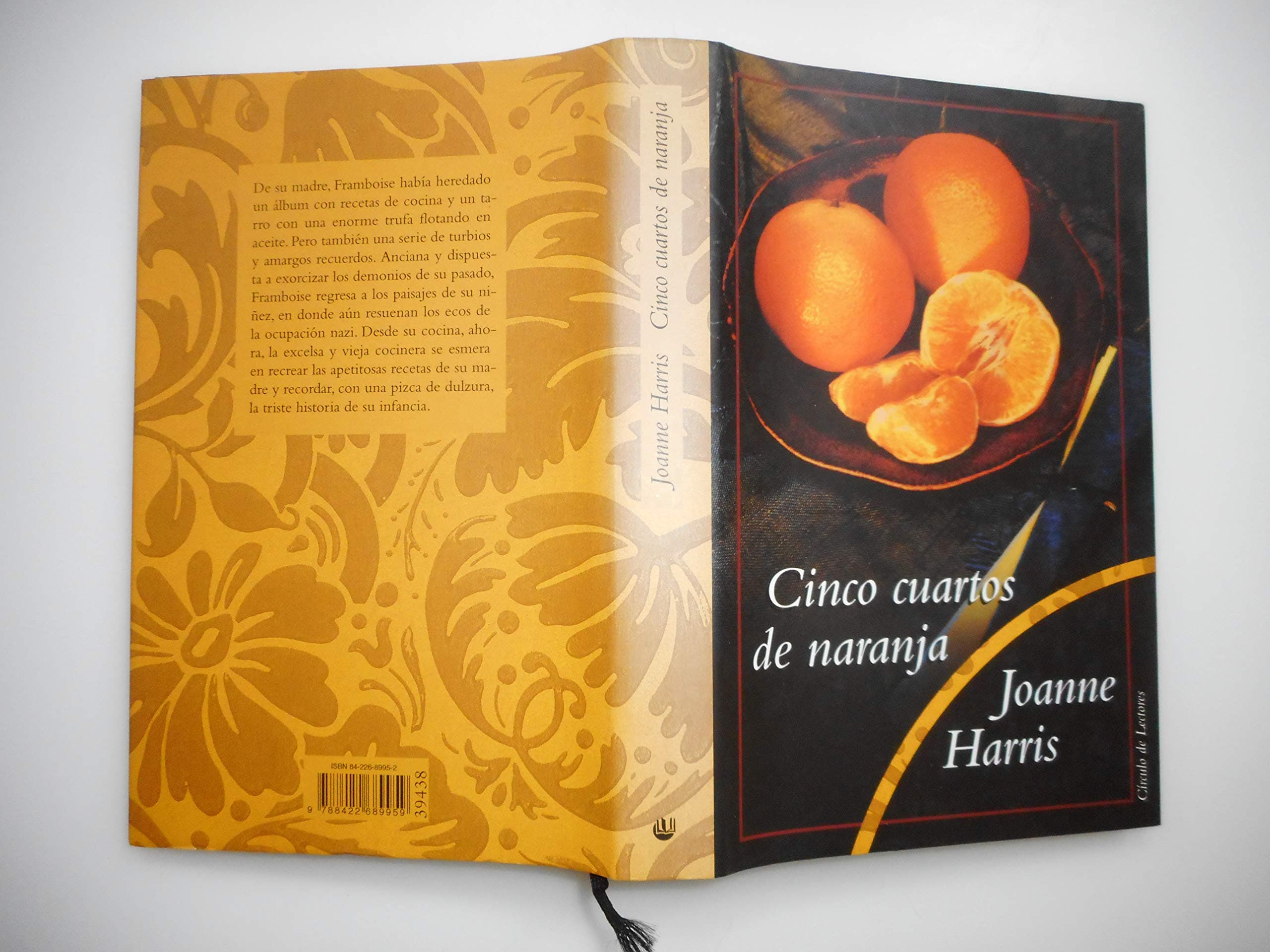 Portada de Cinco cuartos de naranja