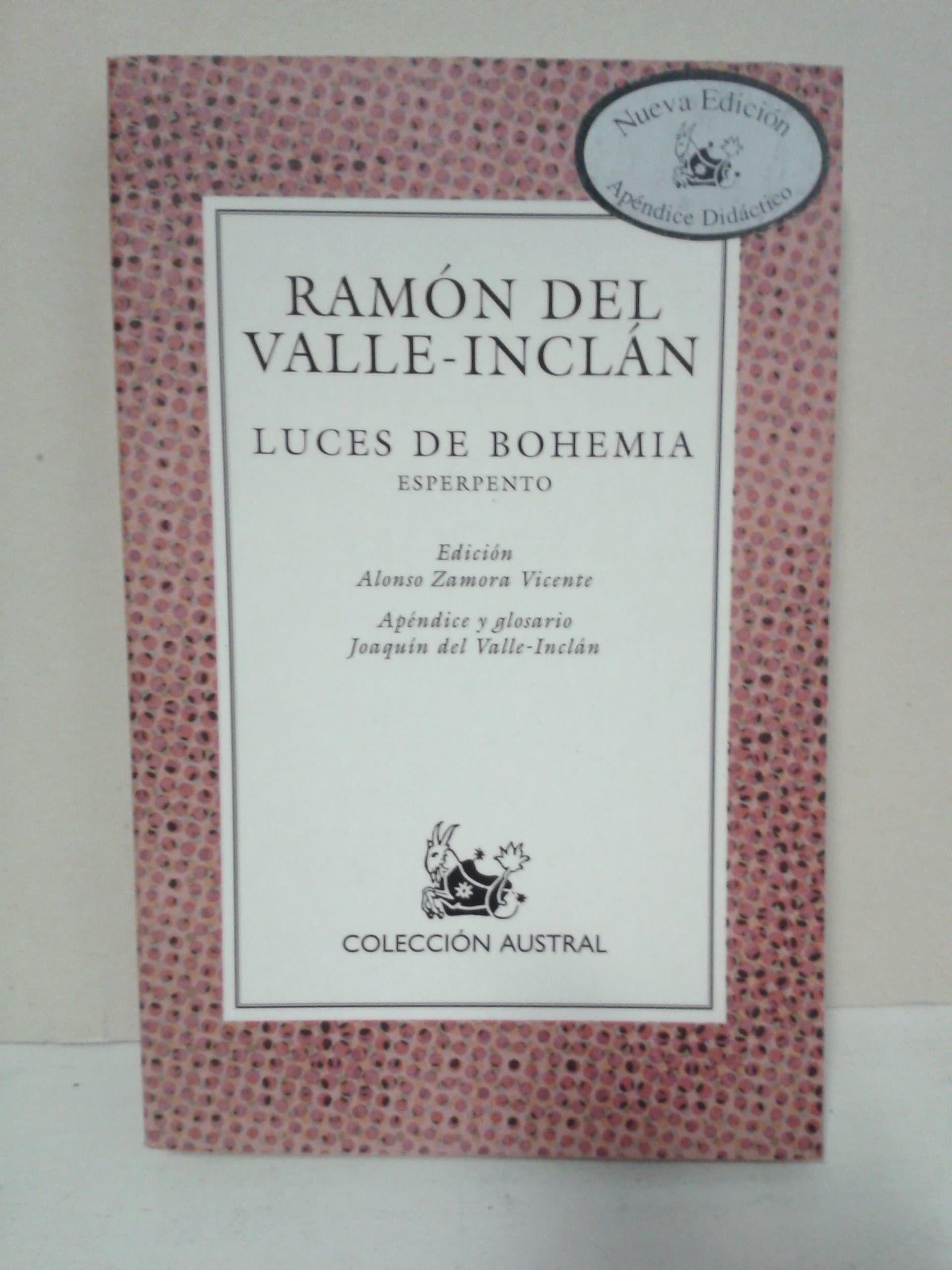 Portada de Luces de Bohemia