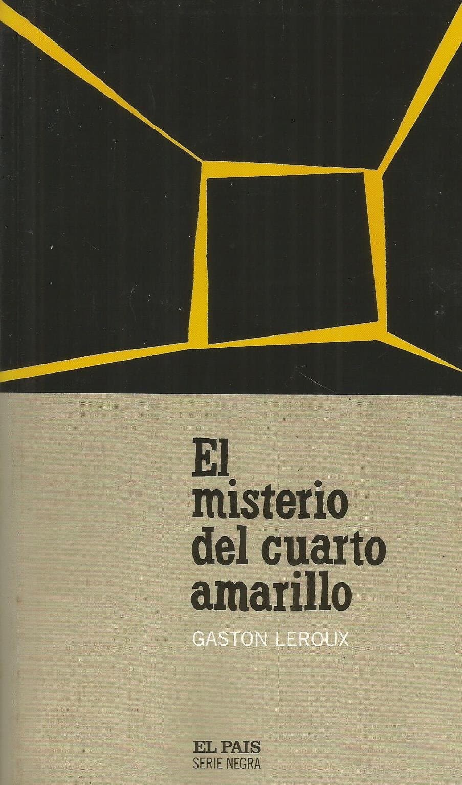 Portada de EL MISTERIO DEL CUARTO AMARILLO.