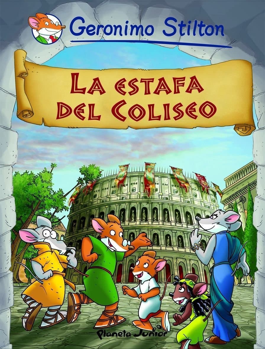 Portada de La estafa del Coliseo: Cómic Geronimo Stilton 2: 1