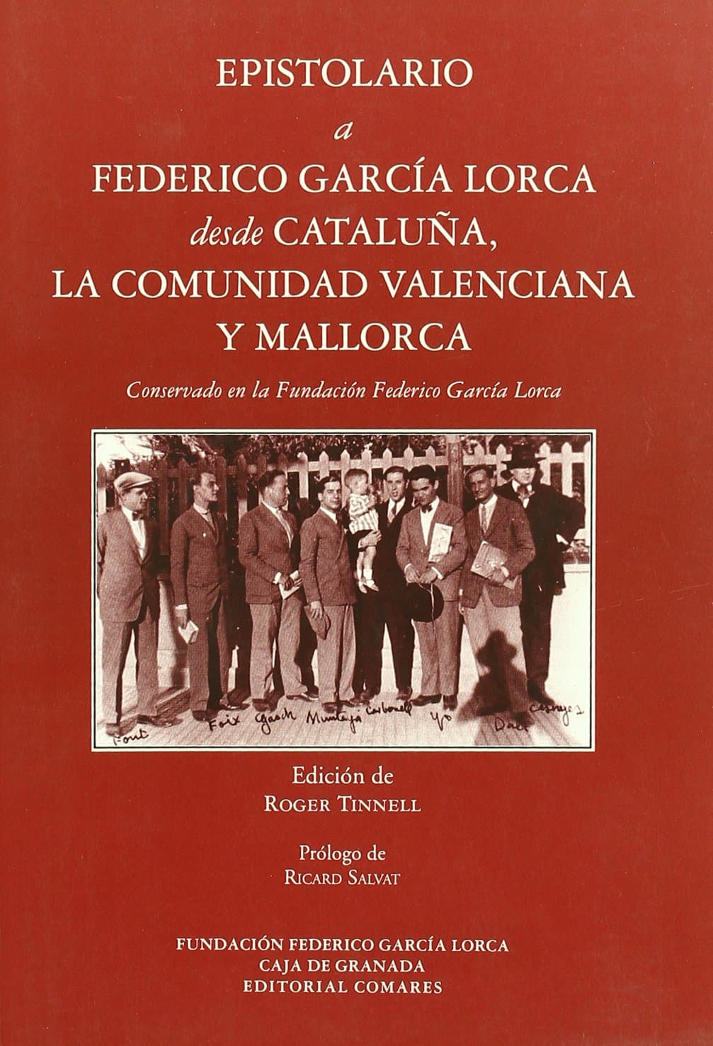 Portada de EPISTOLARIO A FEDERICO GARCIA LORCA... (SIN COLECCION)