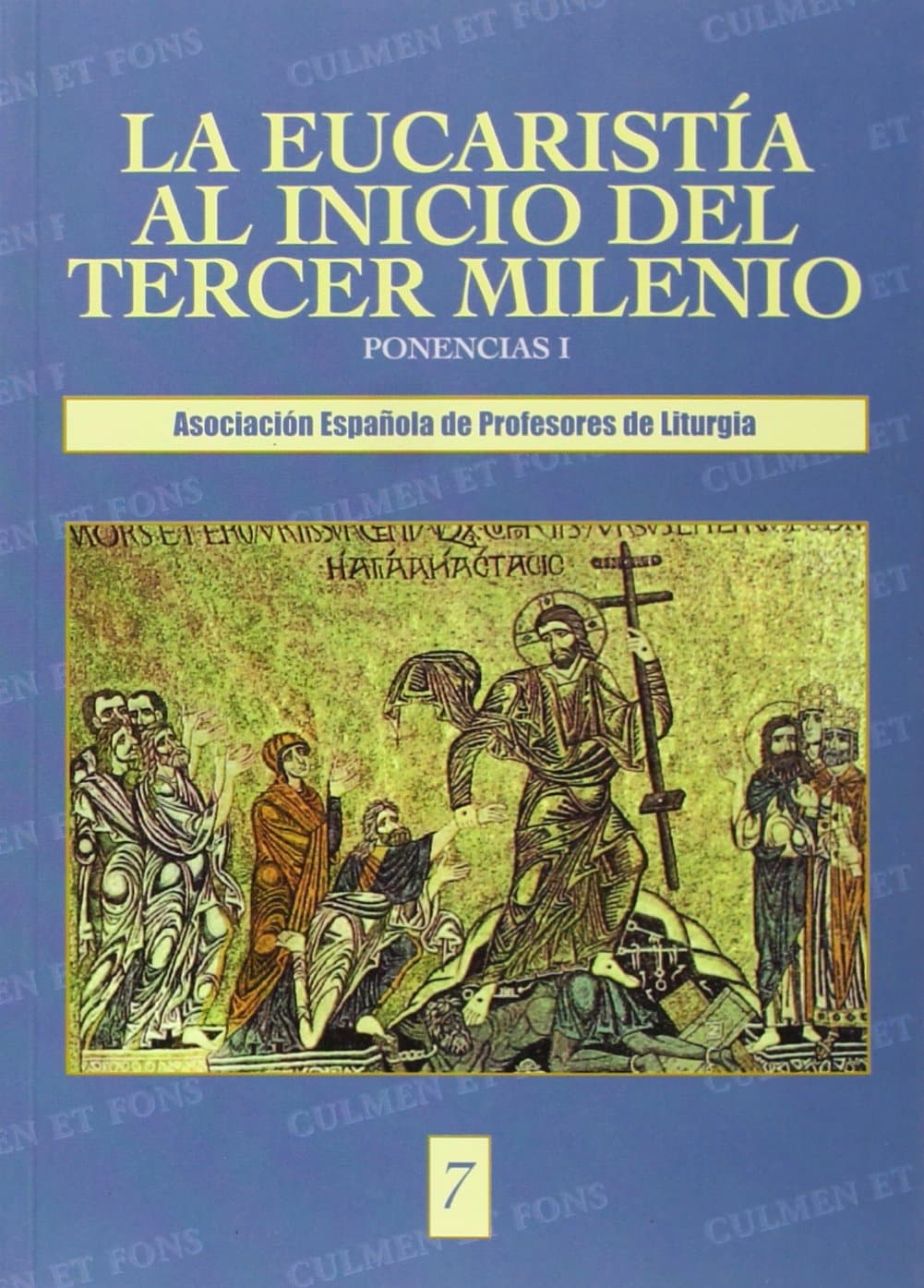 Portada de La eucaristía al inicio del tercer milenio