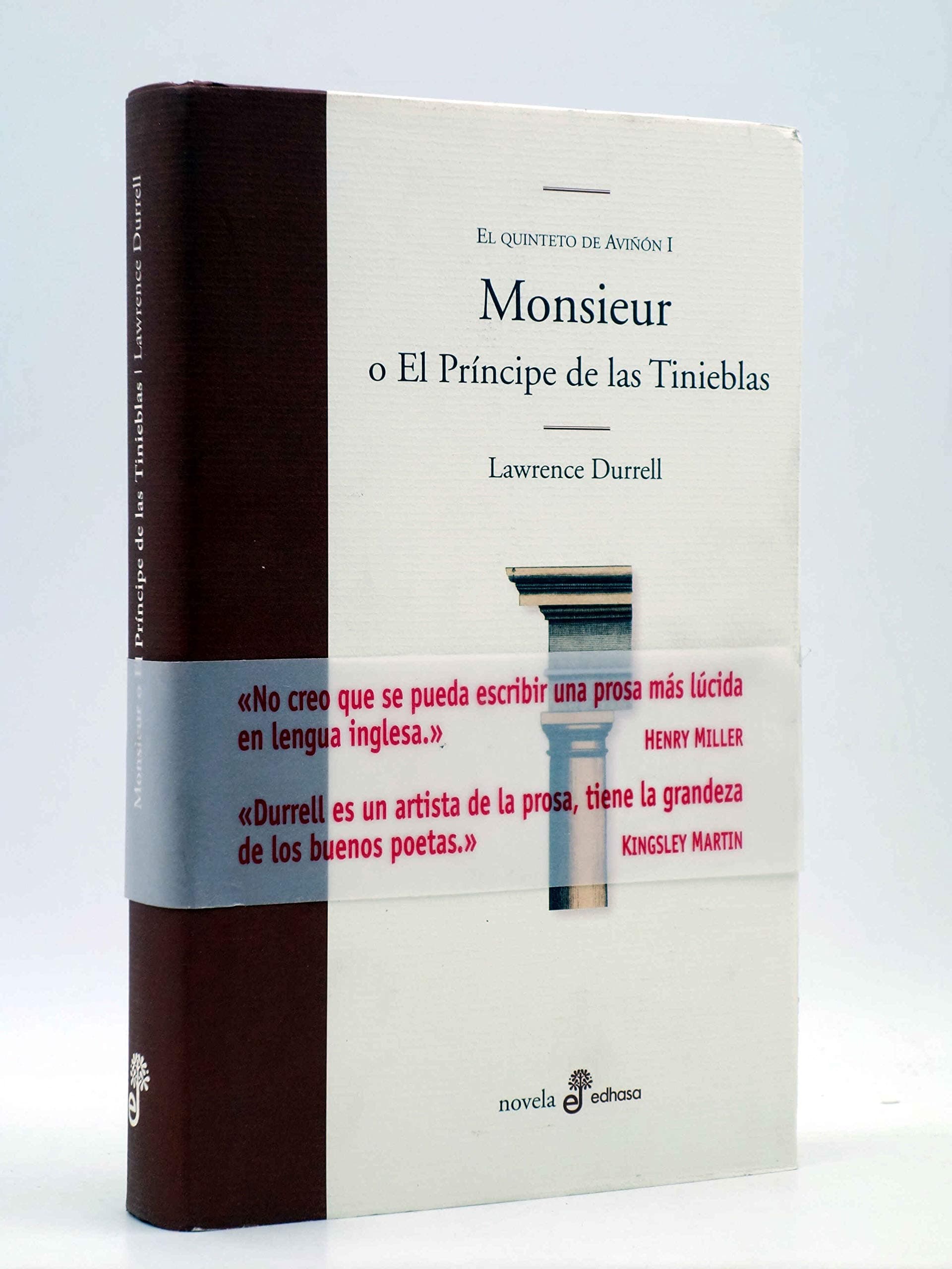 Portada de Monsieur o el pr¡ncipe de las tinieblas (Edhasa Literaria)