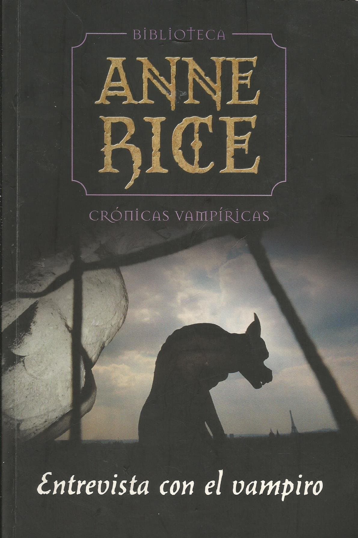 Portada de Entrevista con el vampiro