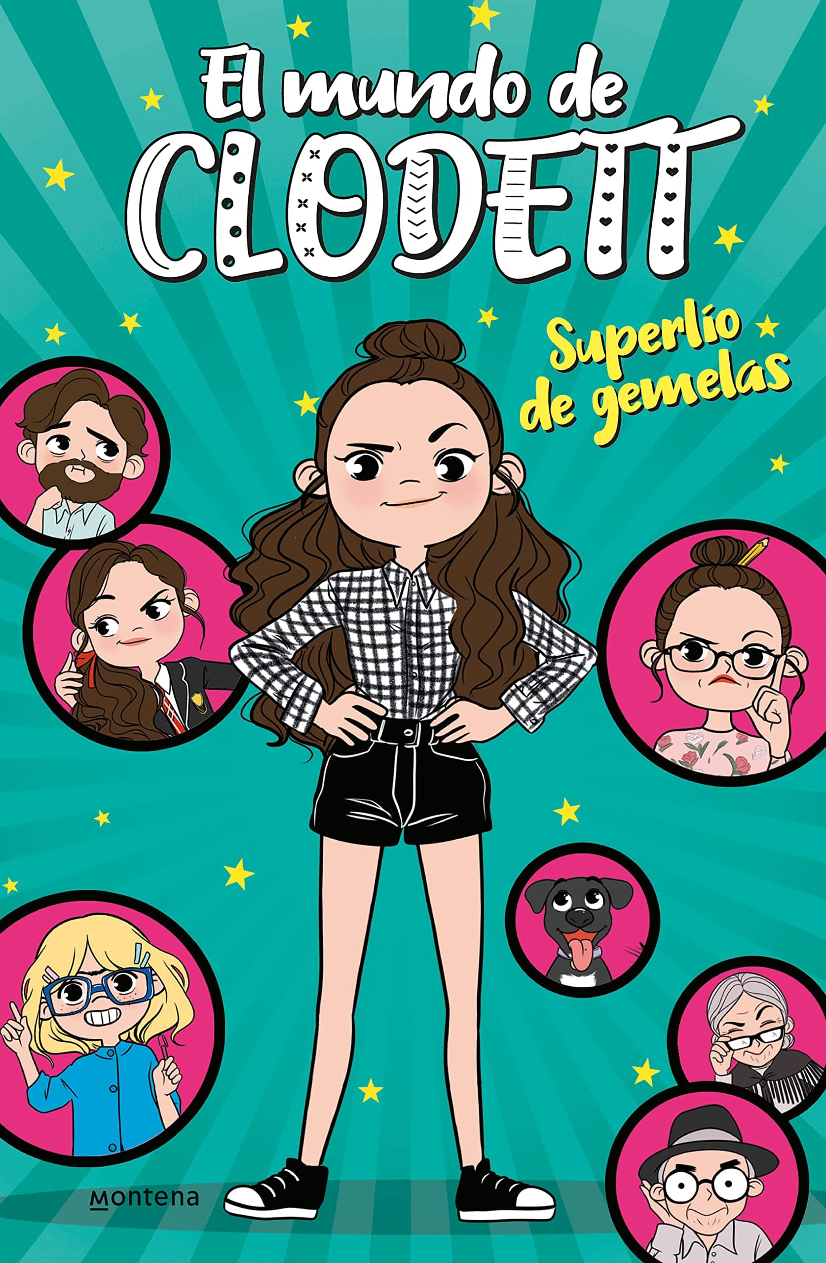 Portada de Superlío de gemelas (El mundo de Clodett 1) (Jóvenes lectores)
