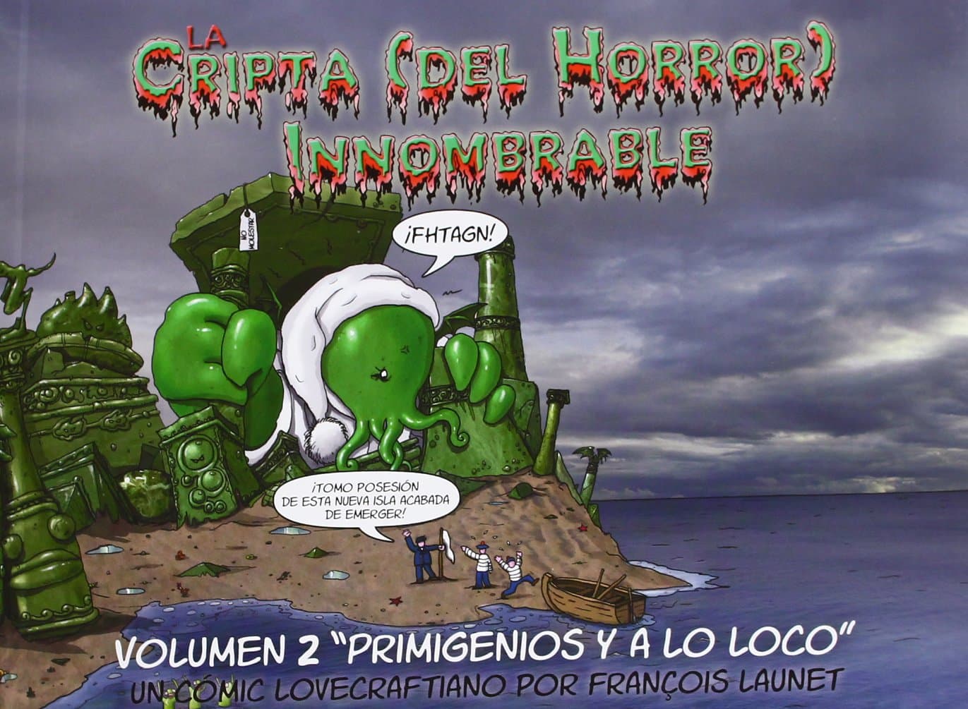 Portada de La Cripta (Del Horror) Innombrable. Primigenios Y A Loco (JOVEN LOVECRAFT)