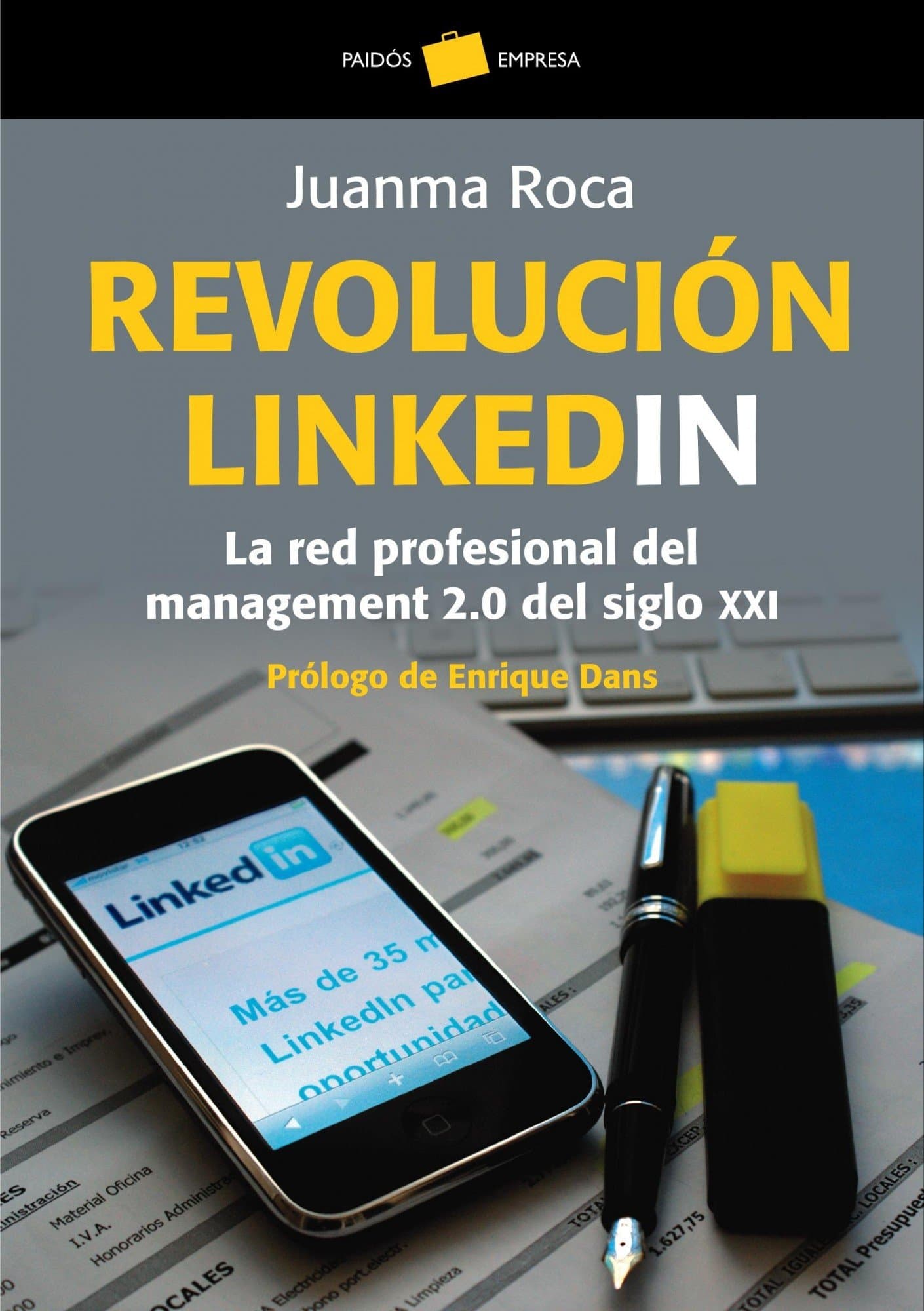 Portada de Revolución linkedin: La red profesional del management 2.0 del siglo XXI: 1 (Empresa)