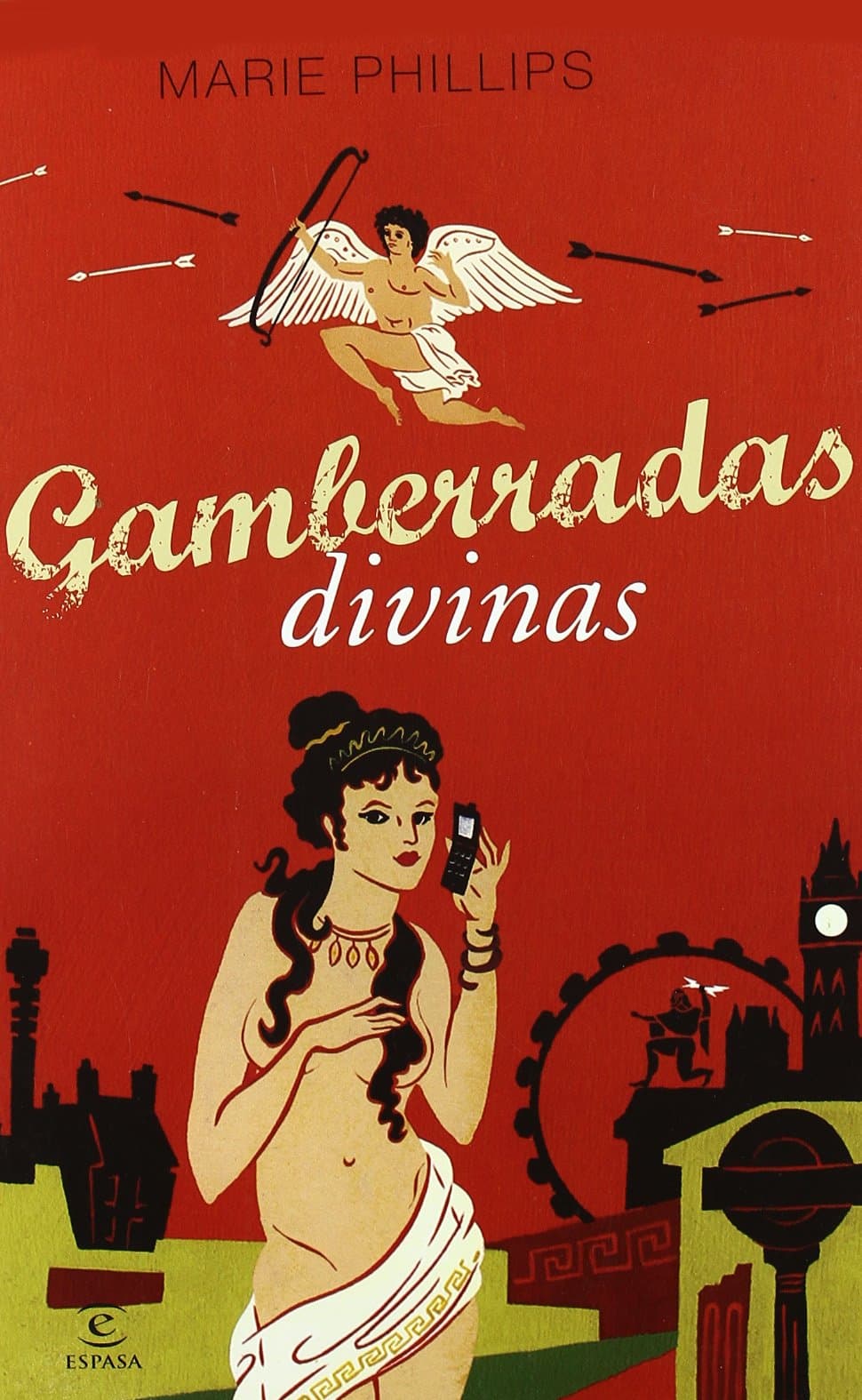Portada de Gamberradas divinas (ESPASA NARRATIVA)