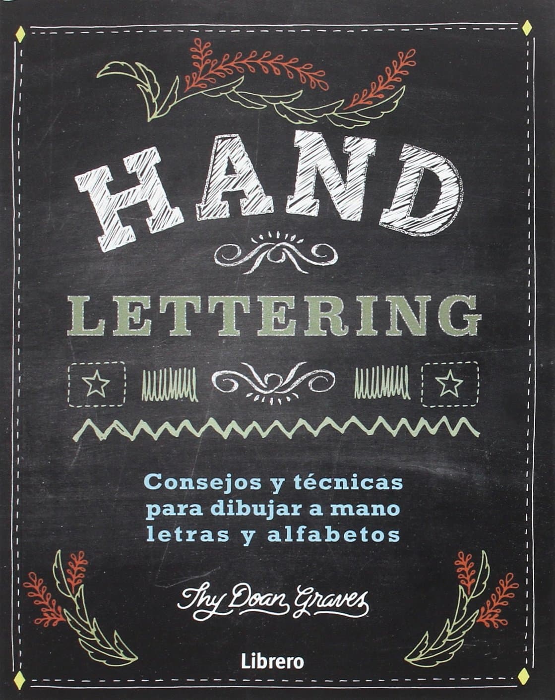 Portada de Dibujar letras a mano (DIBUJAR Y PINTAR)