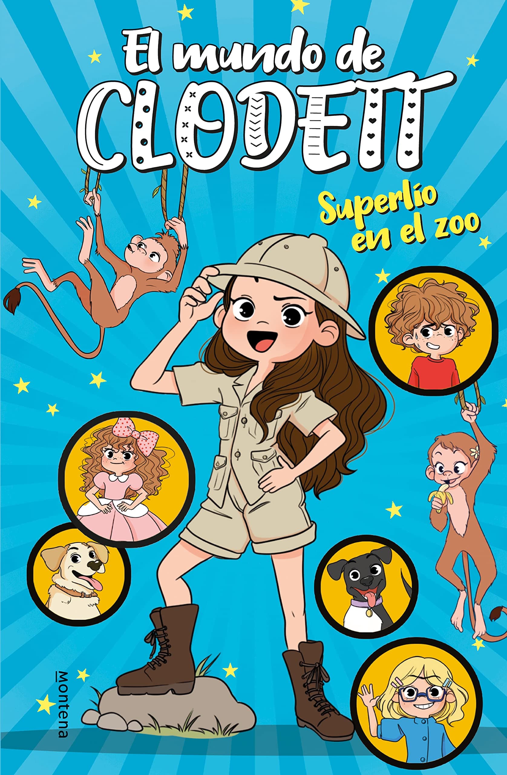 Portada de Superlío en el zoo (El mundo de Clodett 3) (Jóvenes lectores)