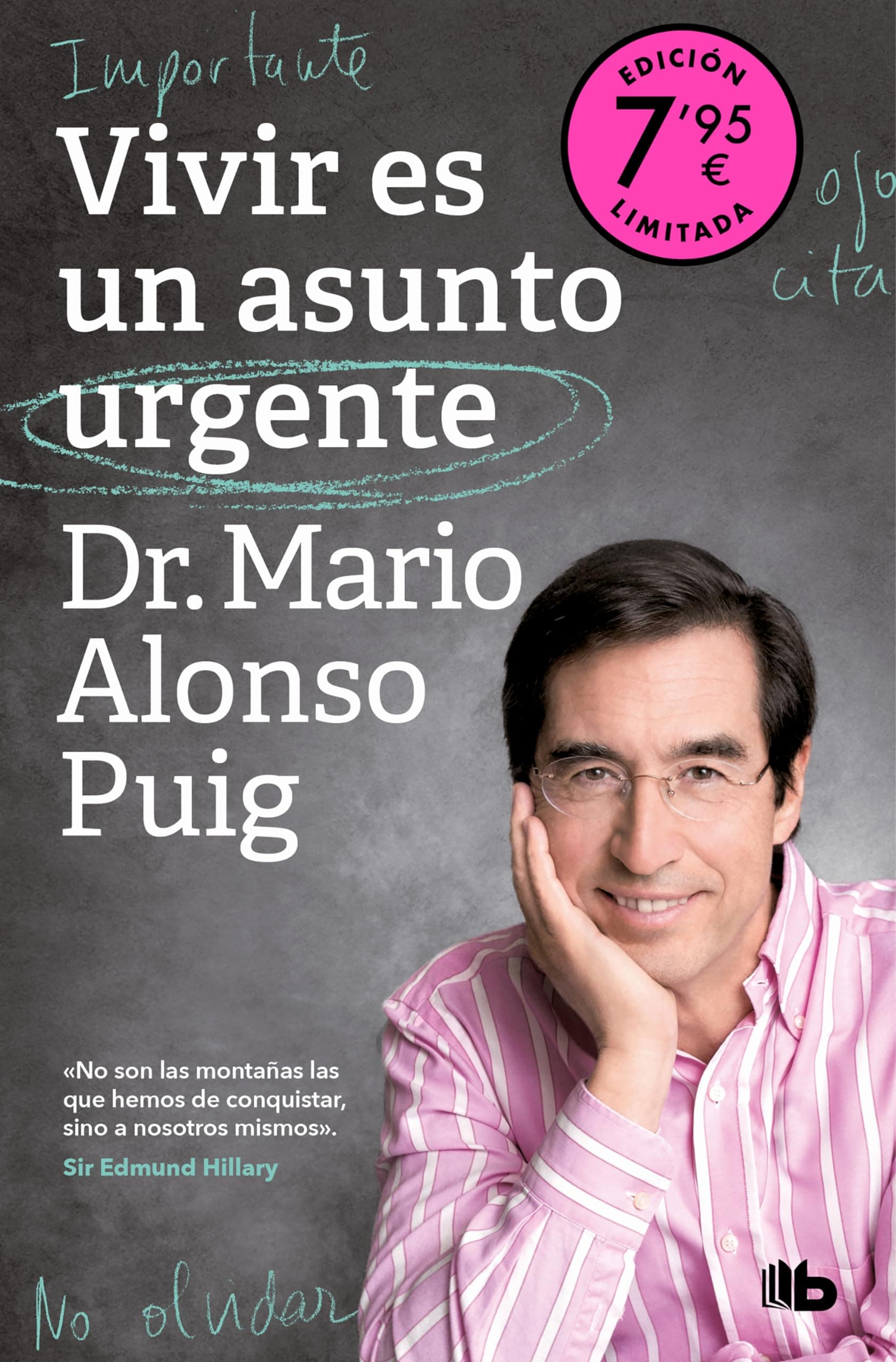 Portada de Vivir es un asunto urgente (Campaña de verano edición limitada)