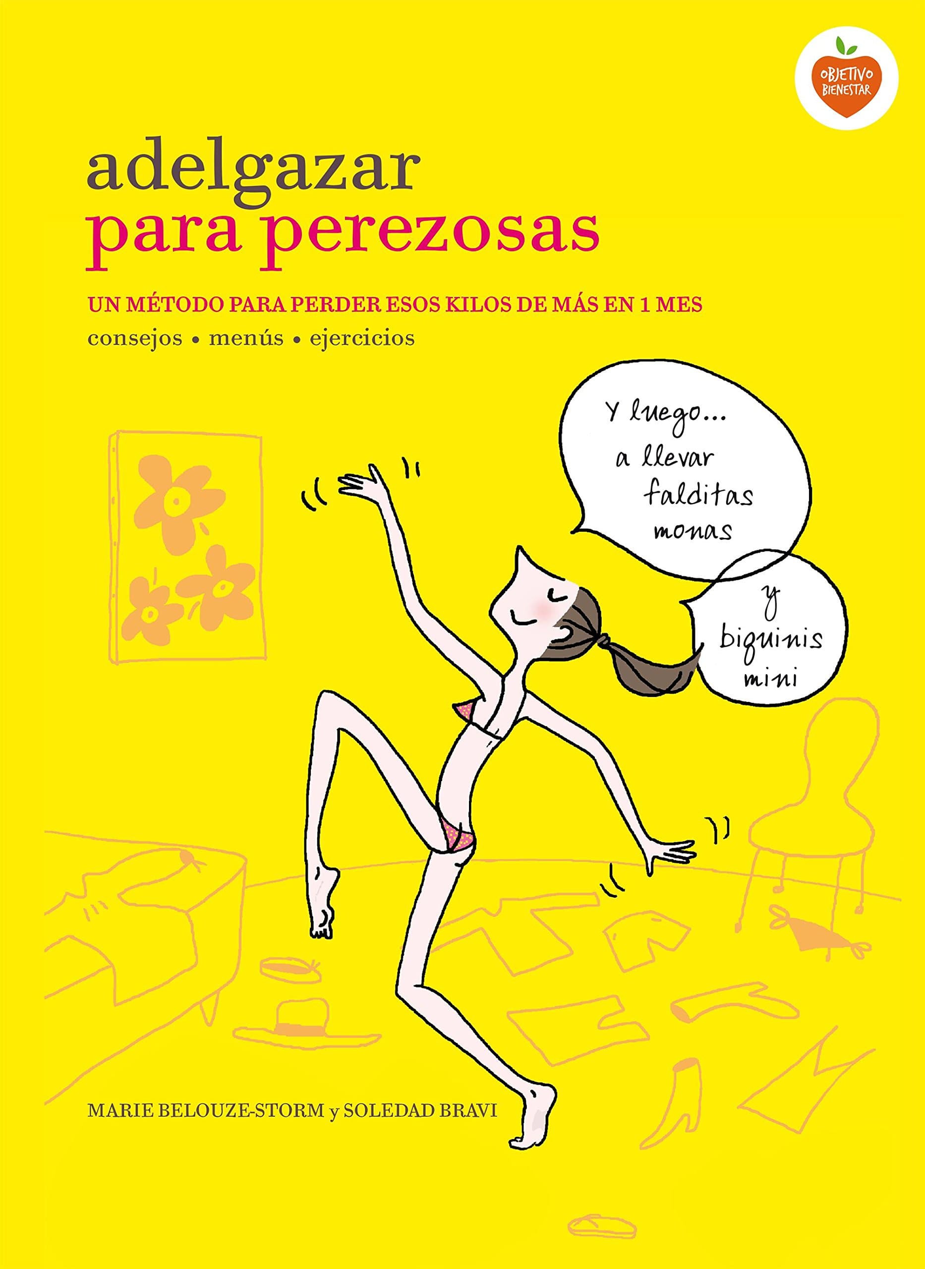 Portada de Adelgazar para perezosas