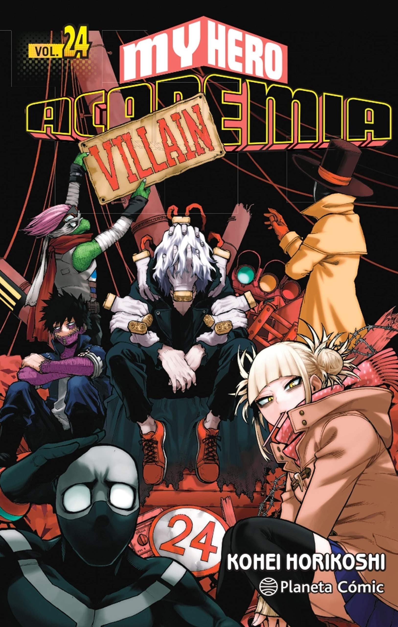 Portada de My Hero Academia nº 24 (Manga Shonen)