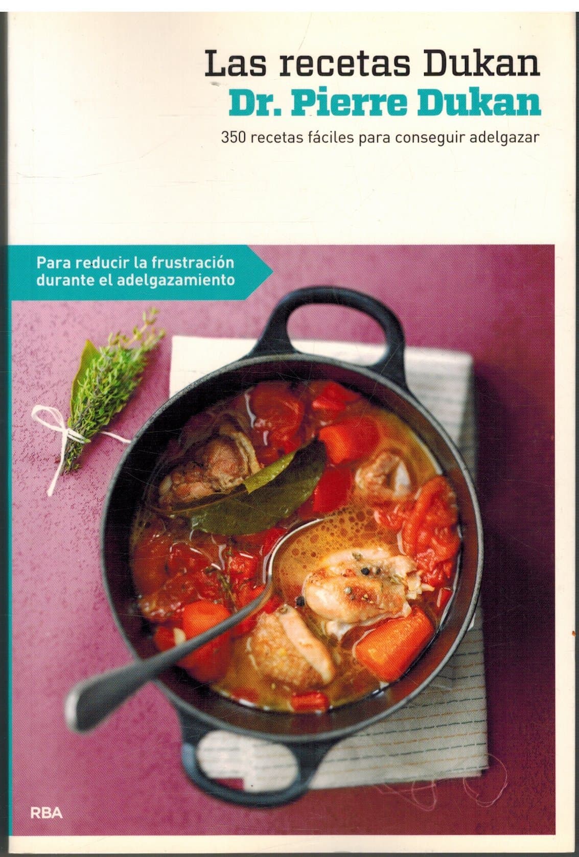 Portada de Las recetas de Dukan