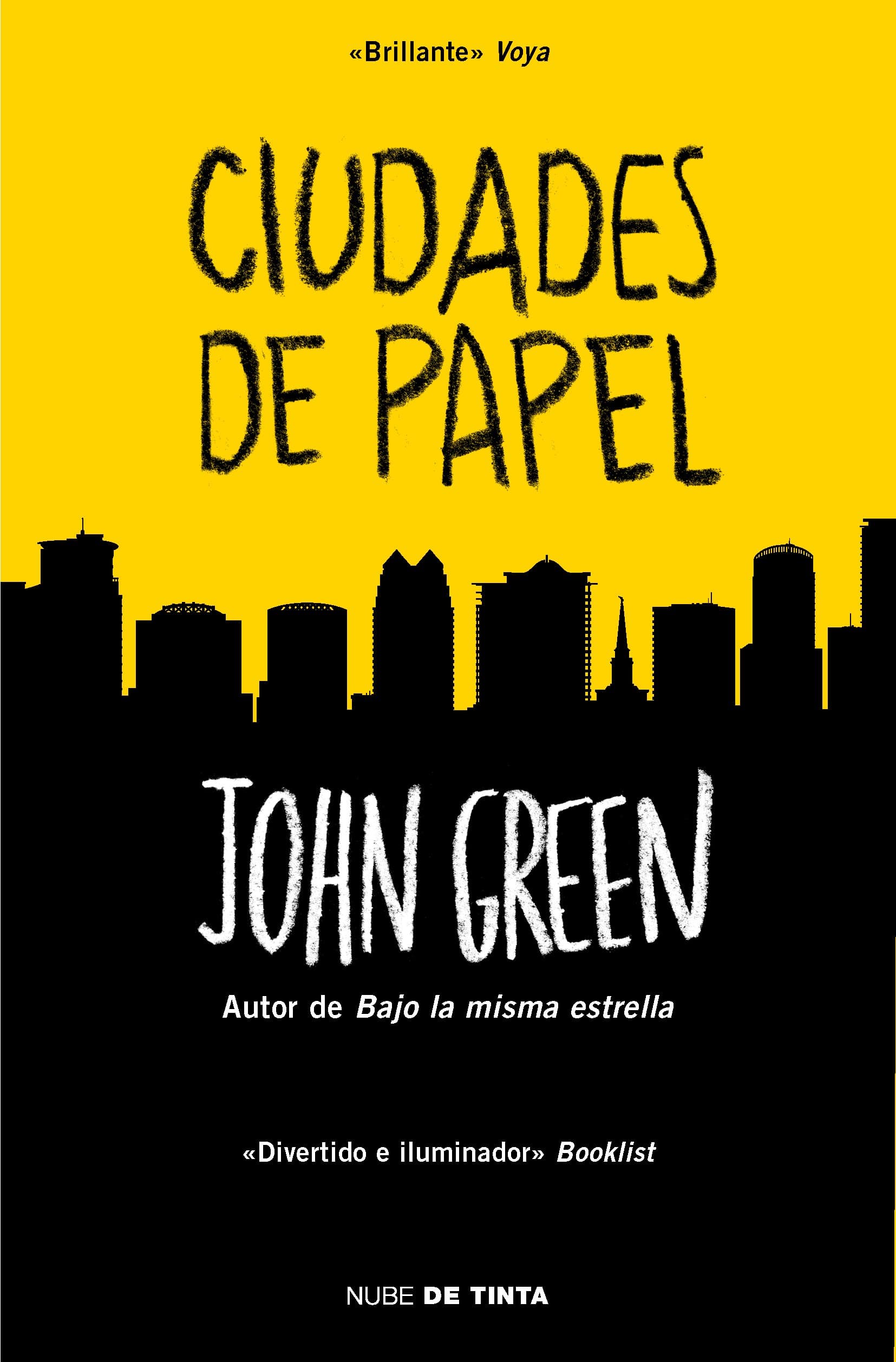 Portada de Ciudades de papel (Nube de Tinta)