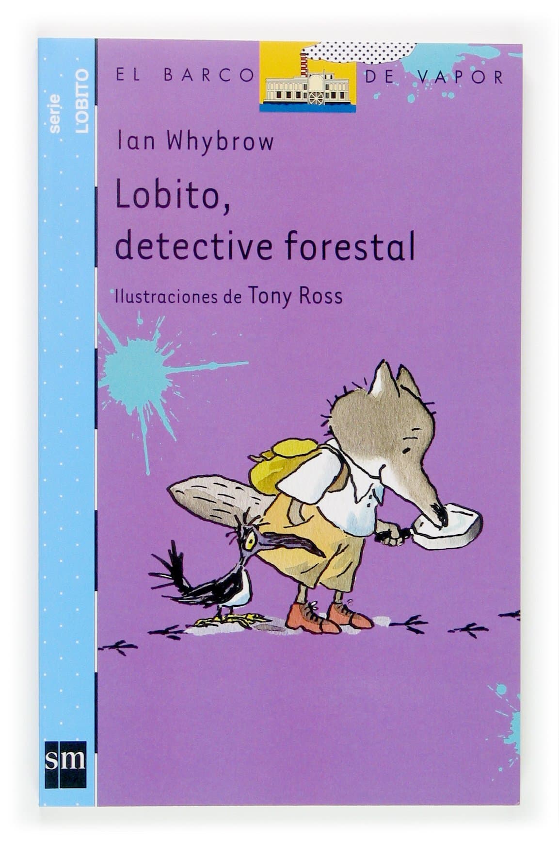 Portada de Lobito, detective forestal (Barco de Vapor Azul)