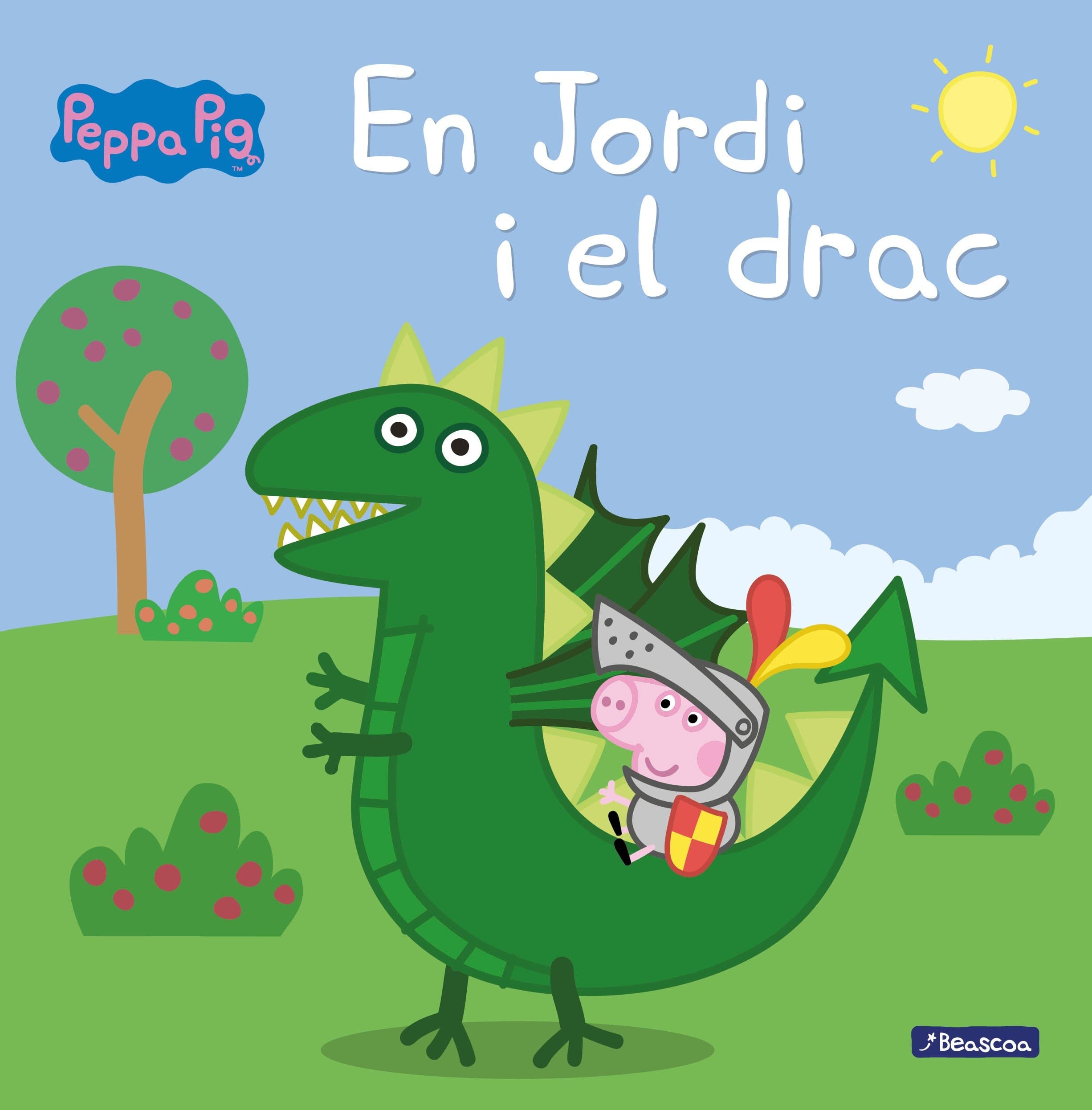 Portada de Peppa Pig. Un conte - En Jordi i el drac