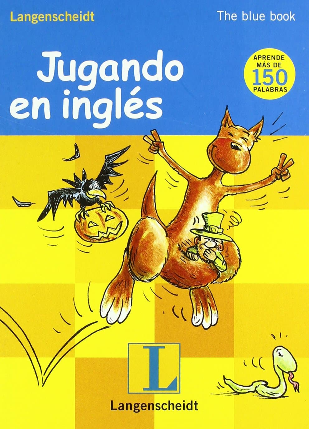 Portada de Jugando en Inglés Blue book