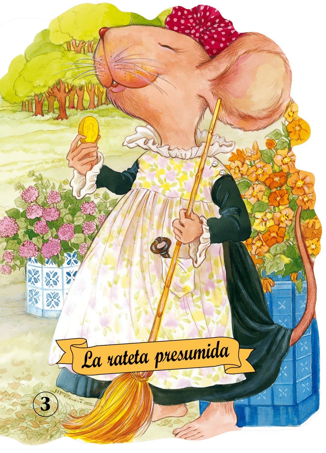 Portada de La rateta presumida (Encunyats clàssics)