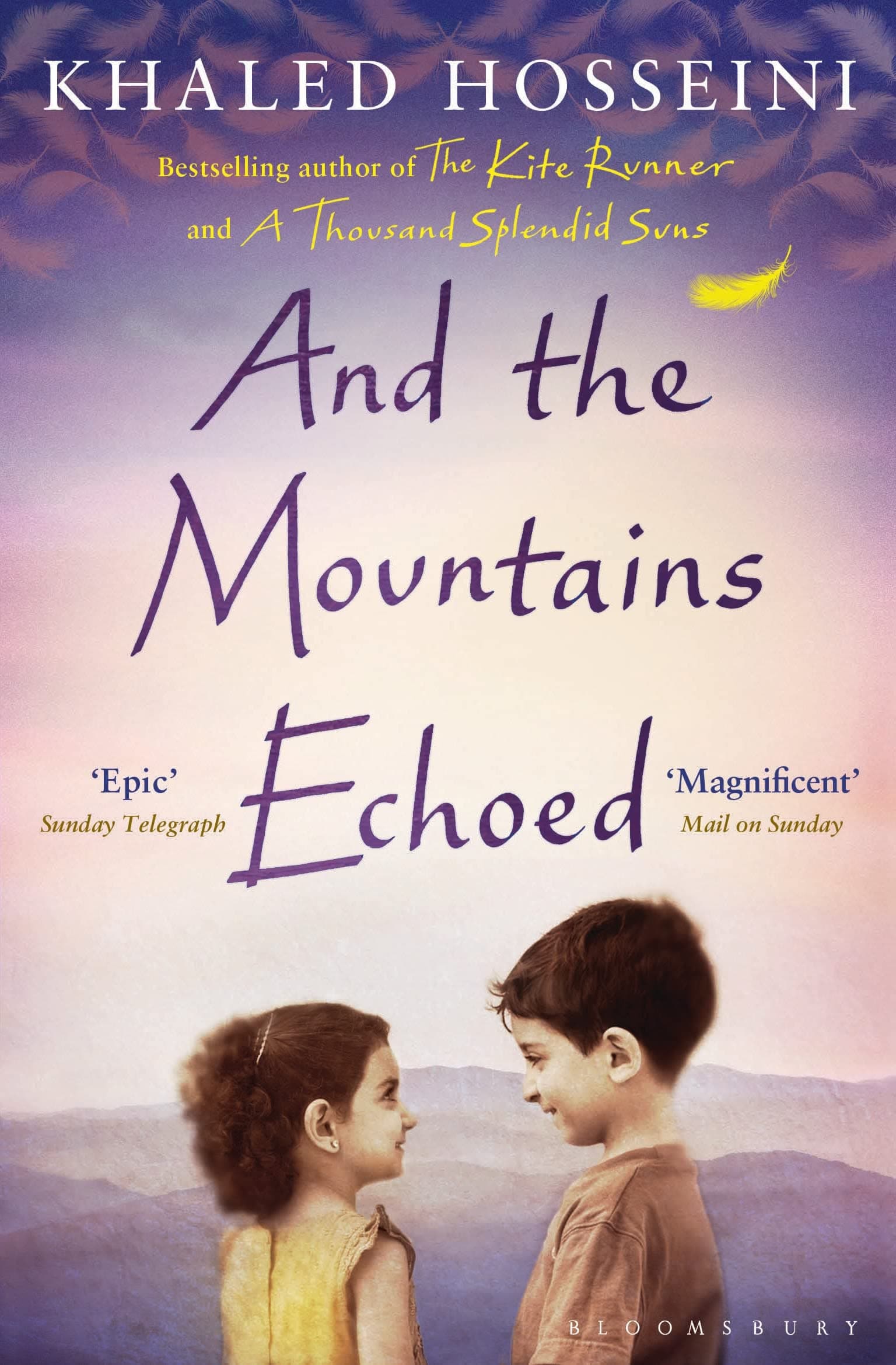 Portada de And the Mountains Echoed (Bloomsbury Publishing)
