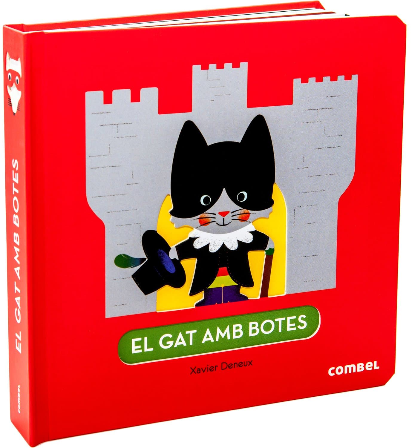 Portada de El gat amb botes. El calaix de contes: 4