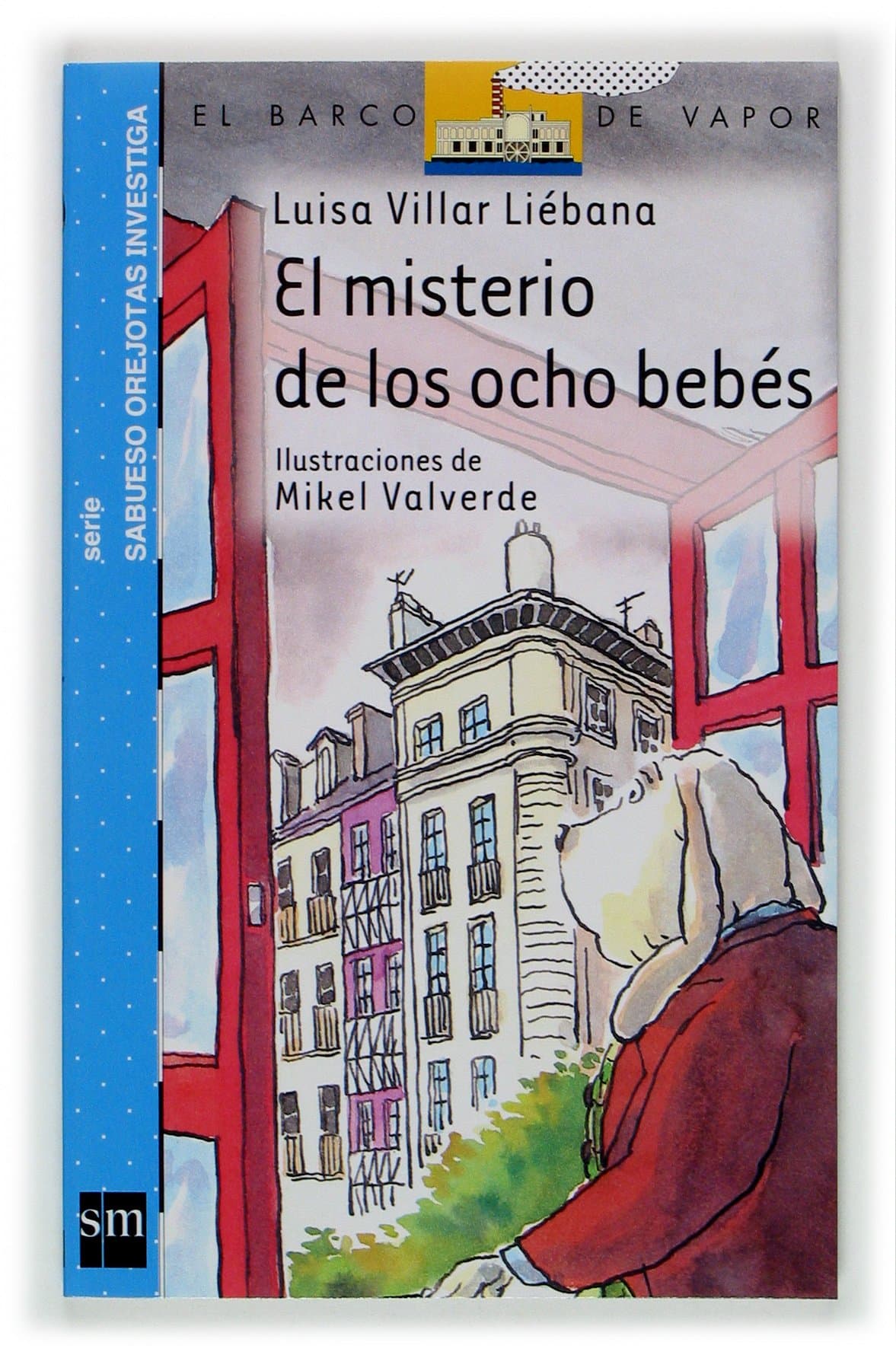 Portada de El misterio de los ocho bebés (El Barco de Vapor Azul)