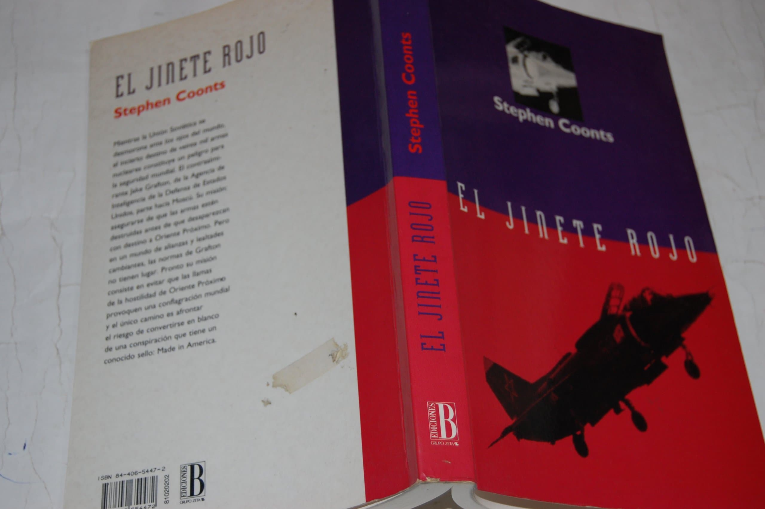 Portada de El jinete rojo.