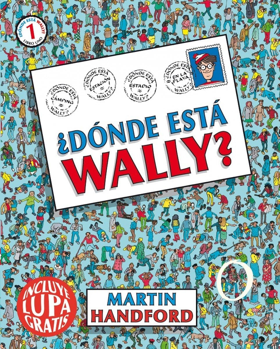 Portada de ¿Dónde está Wally? (Colección ¿Dónde está Wally?): (incluye lupa gratis)