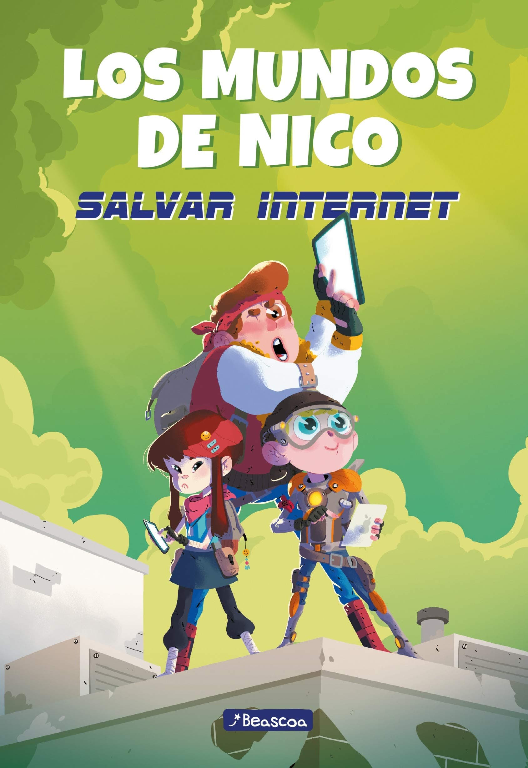 Portada de Salvar internet (Los mundos de Nico 1) (Primeras lecturas)