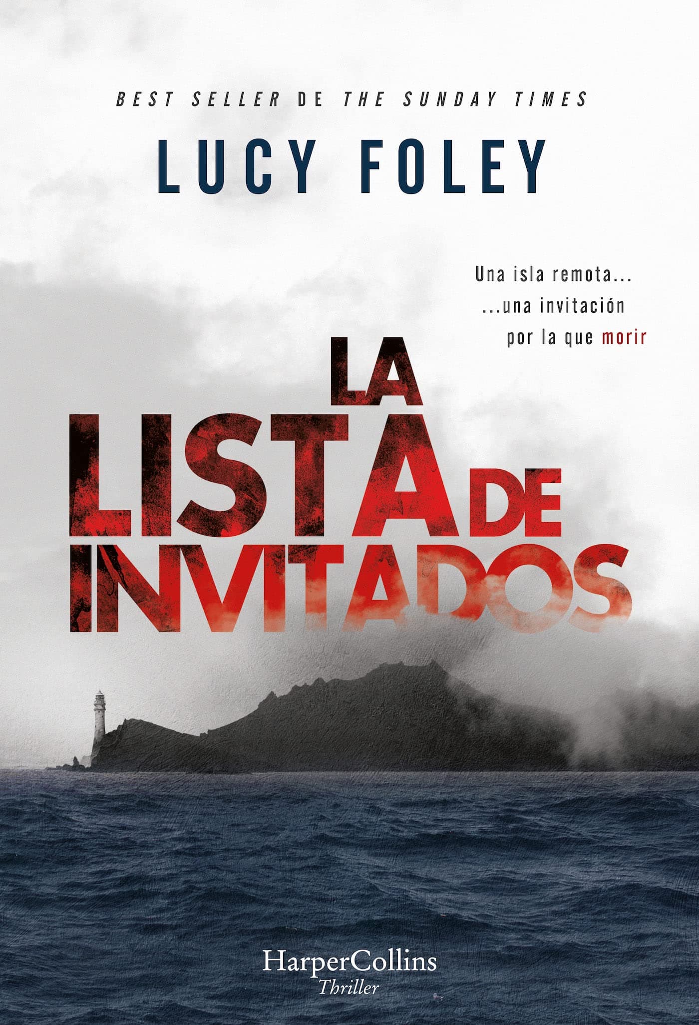 Portada de La lista de invitados (The guest list - Spanish Edition) (HARPERCOLLINS)