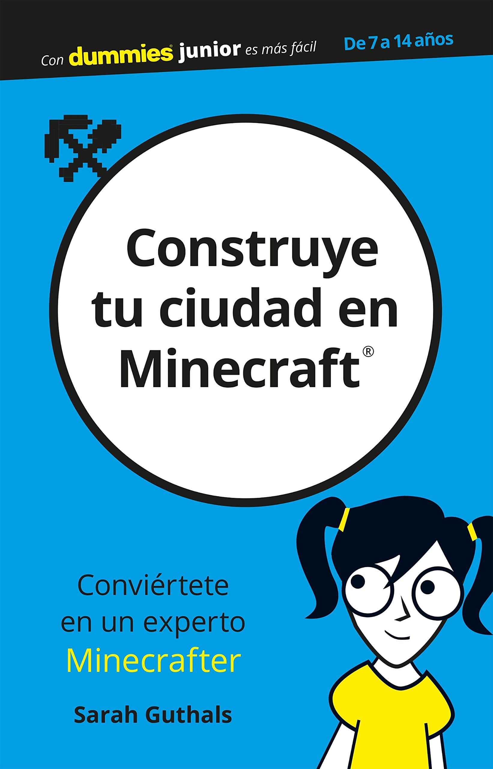 Portada de Construye tu ciudad en Minecraft (Junior)