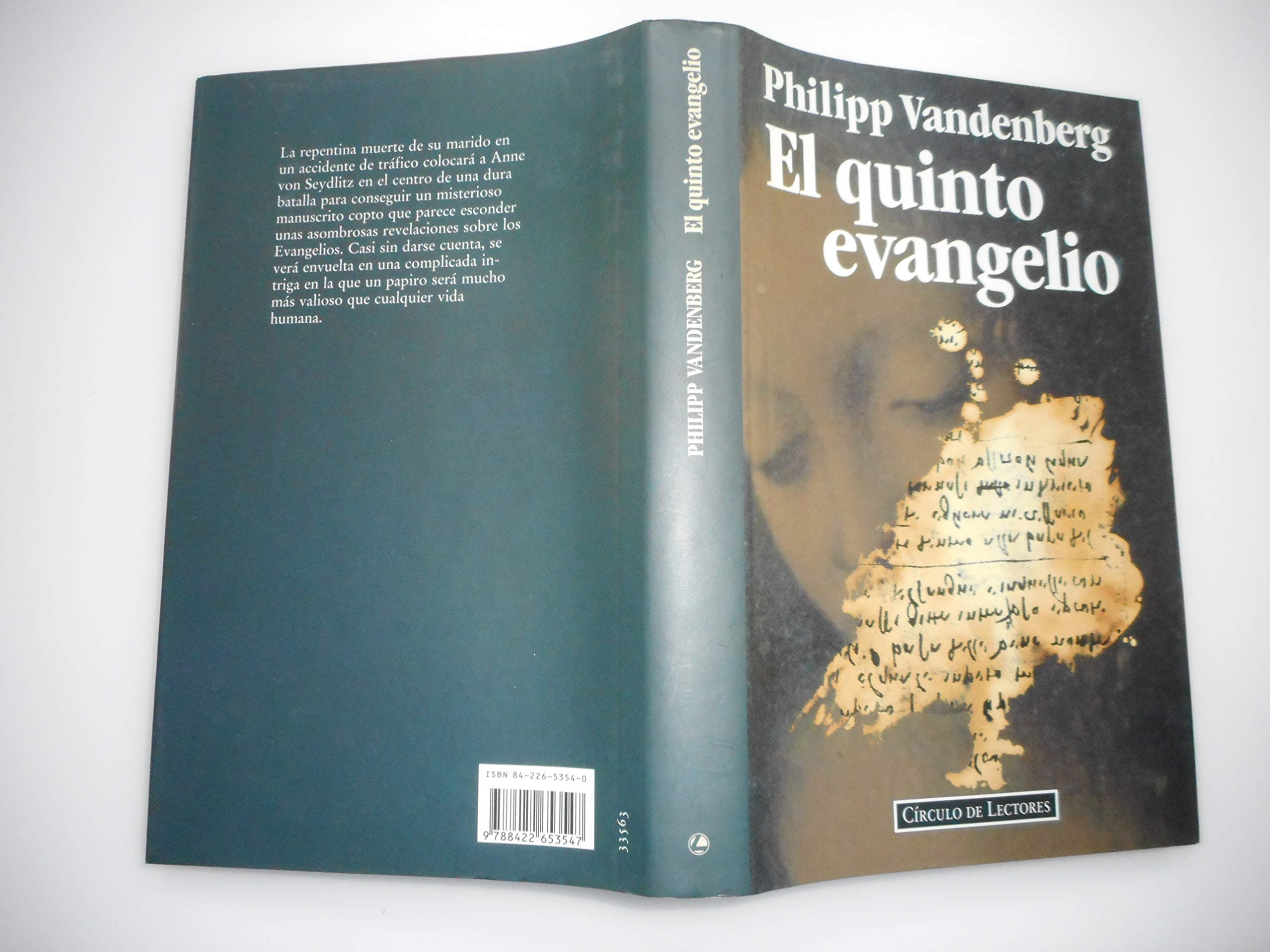 Portada de El quinto evangelio