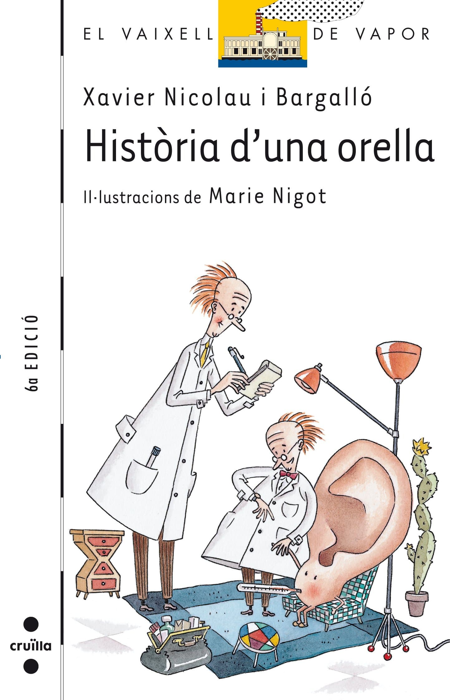 Portada de Història d’una orella (El Barco de Vapor Blanca)