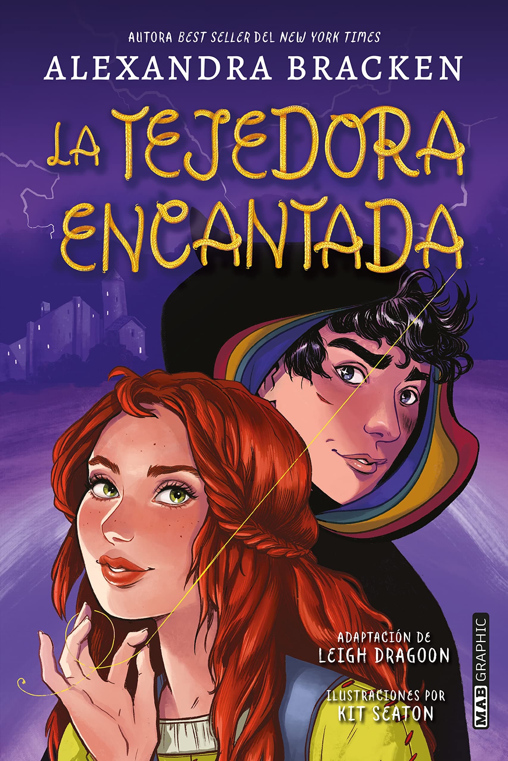 Portada de La tejedora encantada (JUVENIL)