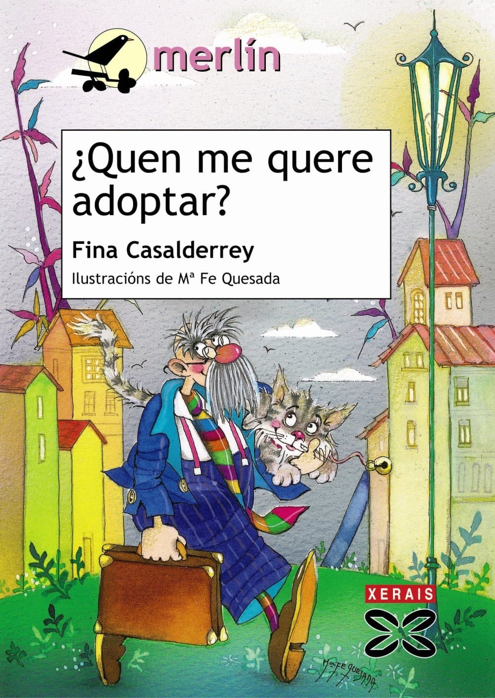 Portada de Quen me quere adoptar? (INFANTIL E XUVENIL - MERLÍN - De 7 anos en diante)