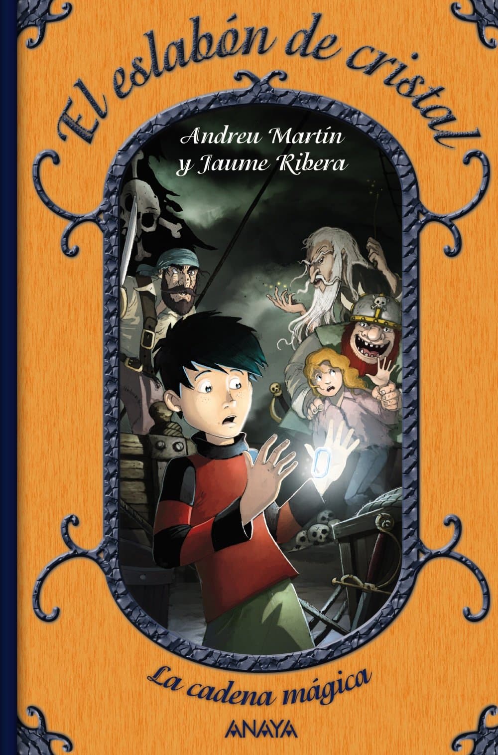 Portada de El eslabón de cristal: La cadena mágica, 1 (Literatura Infantil (6-11 Años) - La Cadena Mágica)