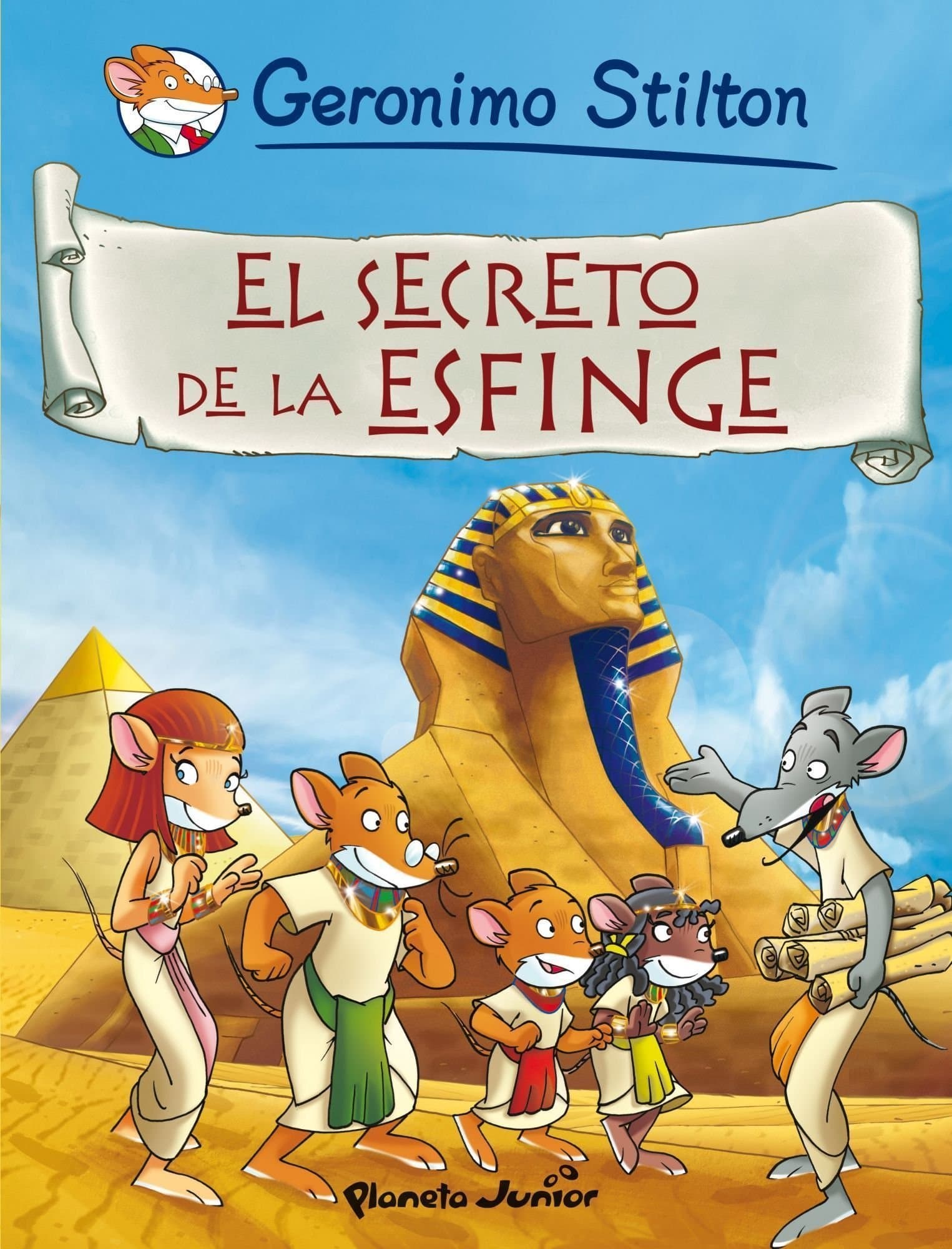 Portada de El secreto de la esfinge: Cómic Geronimo Stilton 3: 1