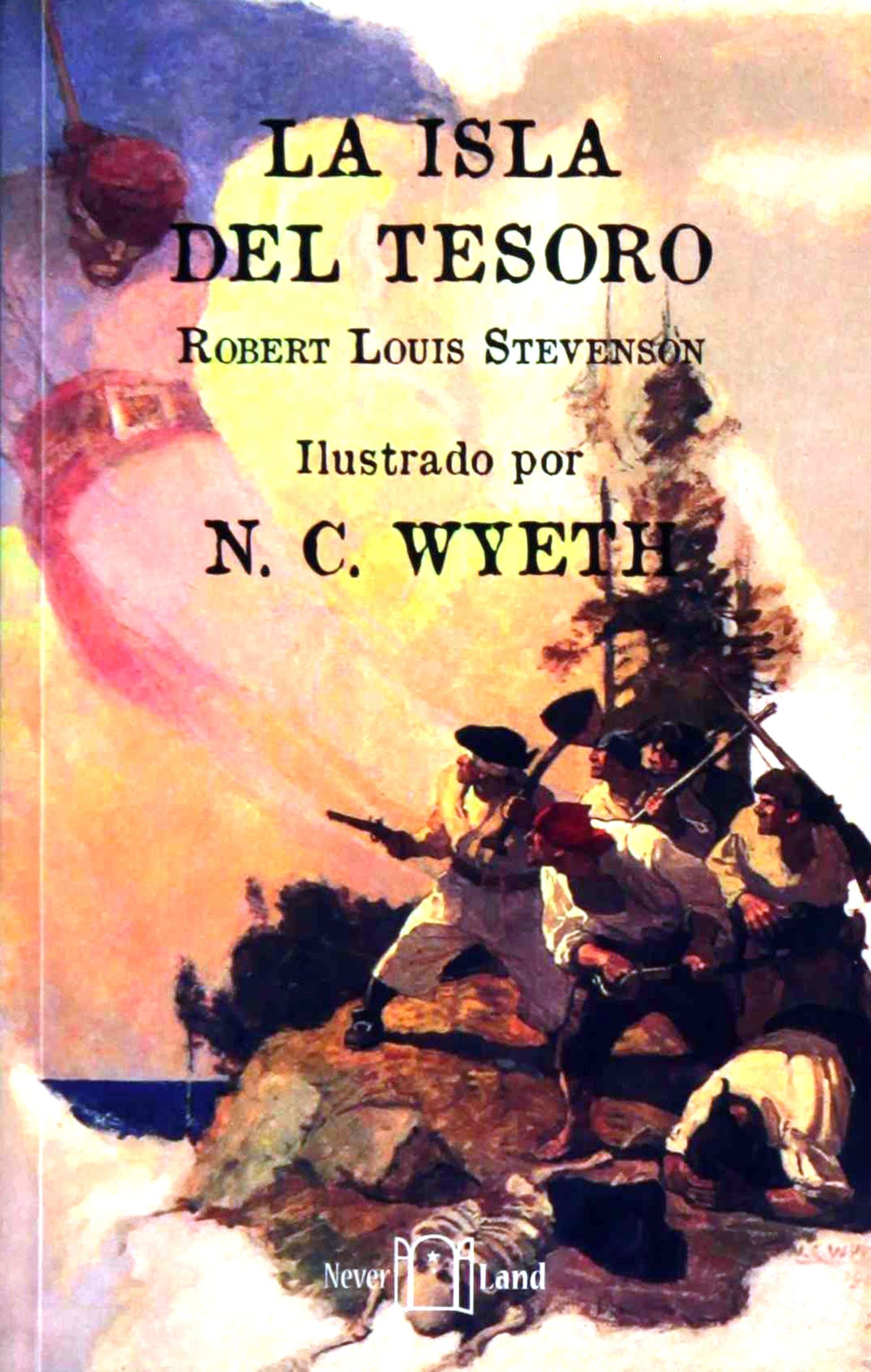 Portada de La isla del tesoro (NEVERLAND)